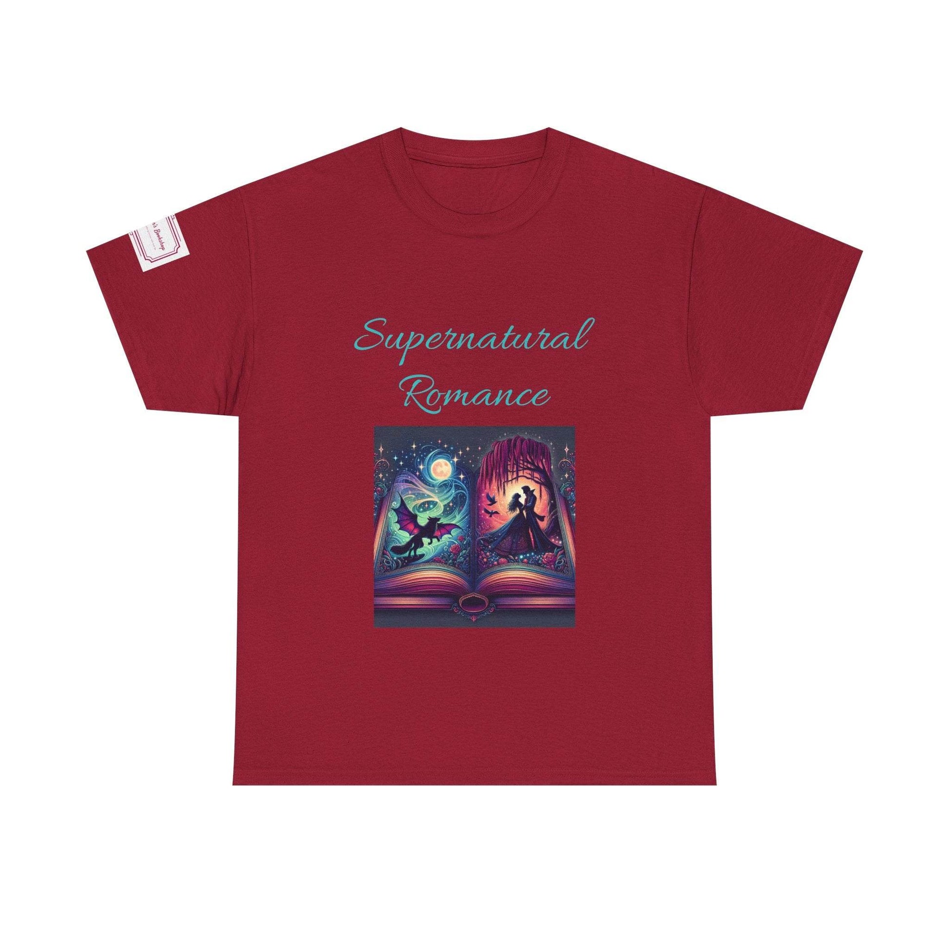 Fantasy - Graphic Unisex Heavy Cotton Tee - Supernatural Romance - The Dreamer's Bookshop.