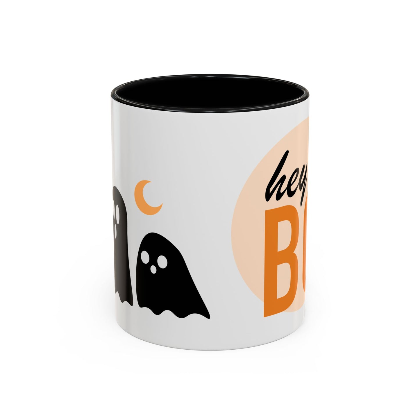 Hey Boo -  Spooky Coffee Mug - Halloween Gift for Book Lovers