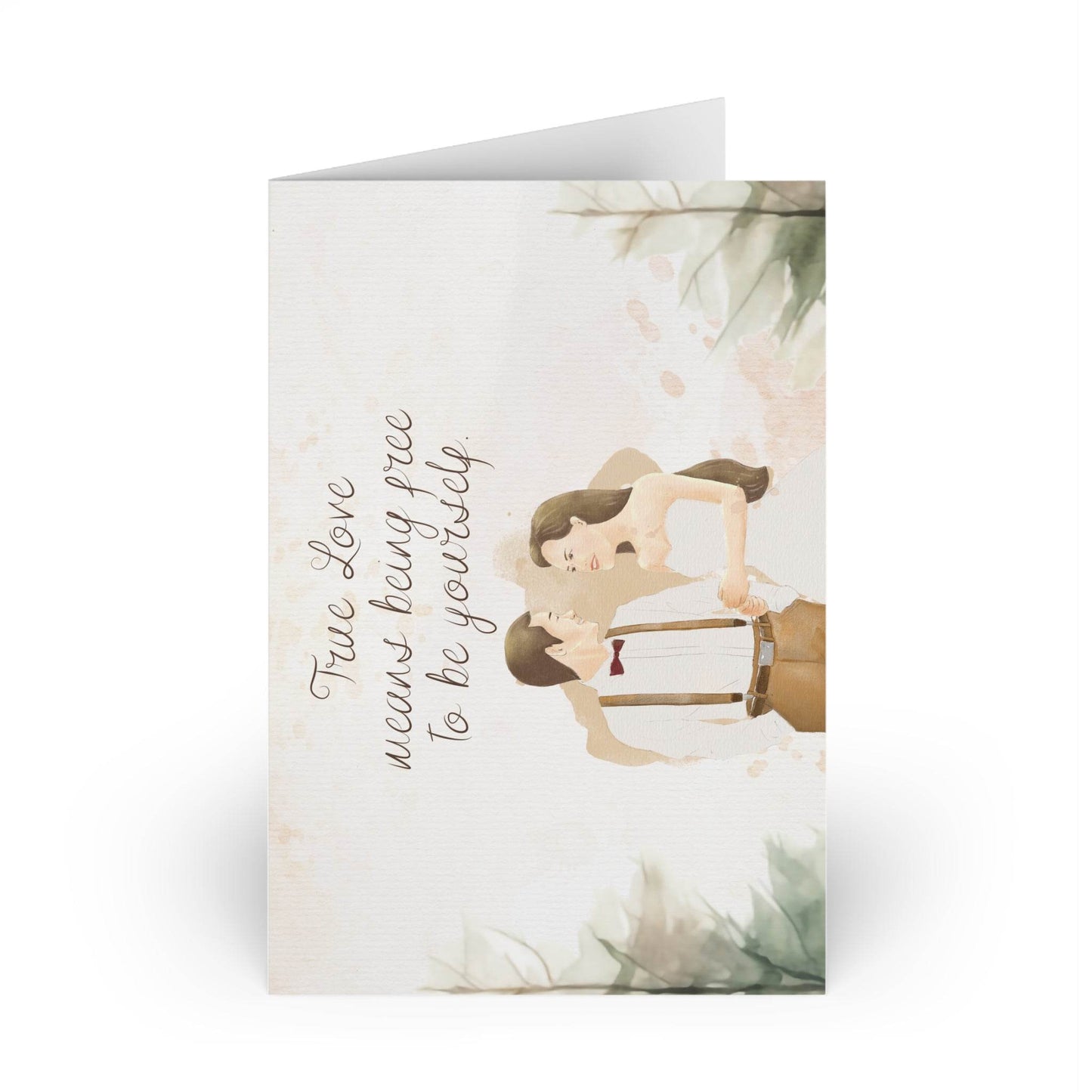 The Dreamer's Bookshop Cute "True Love" Wedding Card - The Dreamer's Bookshop.