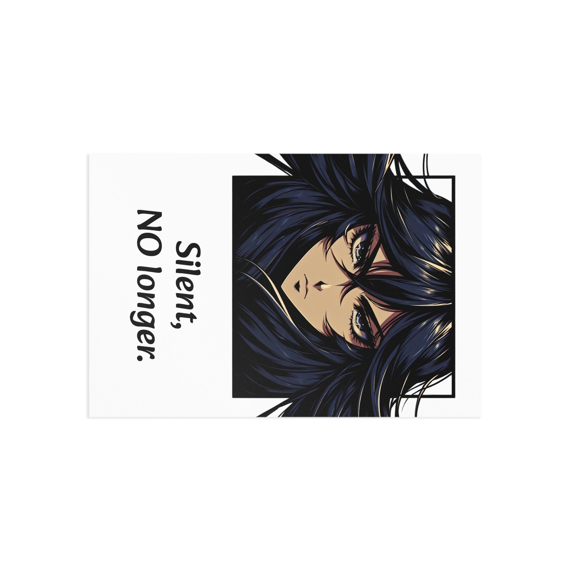 The Dreamer's Bookshop Survivor "Silent, NO longer" Art Print Card - The Dreamer's Bookshop.