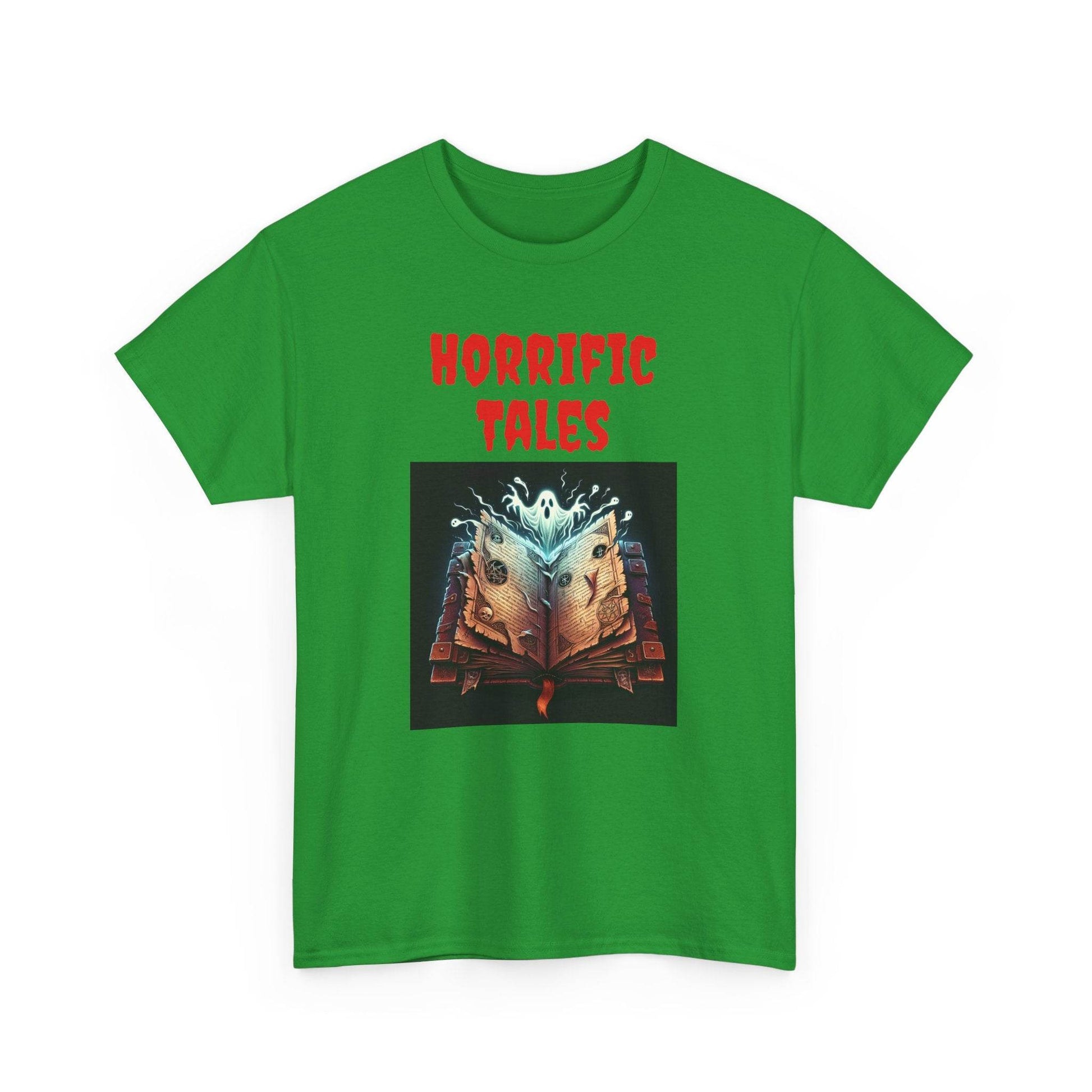 Horrific Tales - A Unisex Heavy Cotton Tee - Perfect Gift for Book Lovers - The Dreamer's Bookshop.