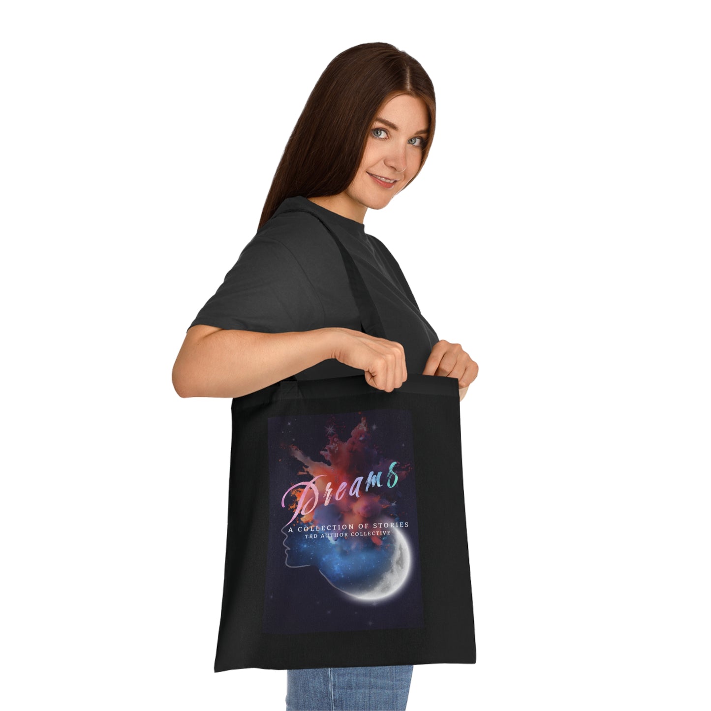 Inspirational Cotton Tote Bag - "Dreams" by The Dreamer's Bookshop