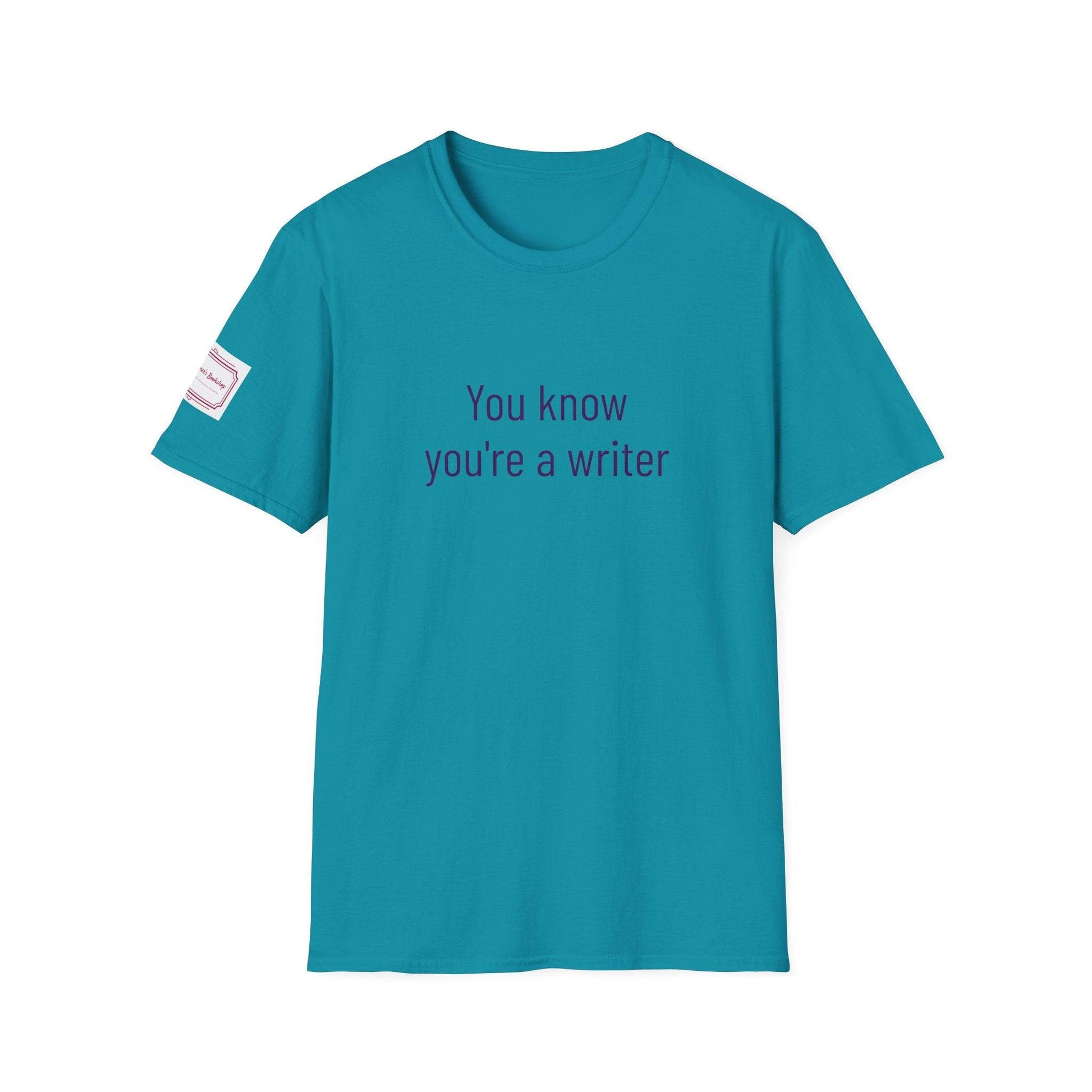 Inspirational Unisex Softstyle T-Shirt - 'You Know' Philosophical Design - The Dreamer's Bookshop.