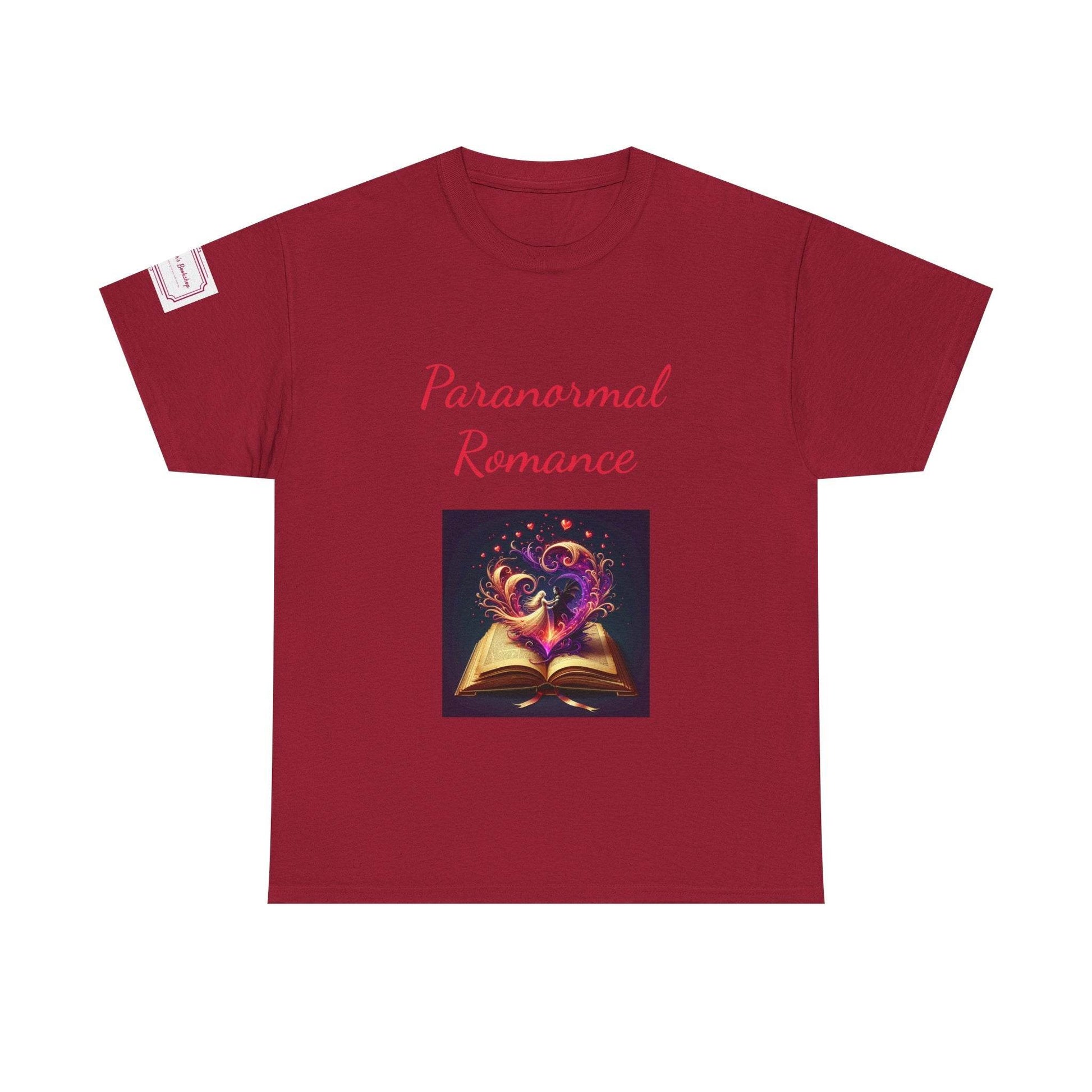 Fiction - Graphic Unisex Heavy Cotton Tee - Paranormal Romance - The Dreamer's Bookshop.