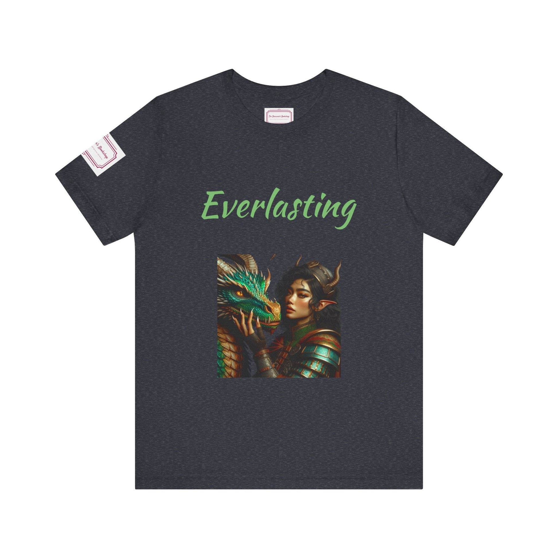 Everlasting Tee - Fun Short Sleeve Shirt for Writers & Book Lovers - The Dreamer's Bookshop.
