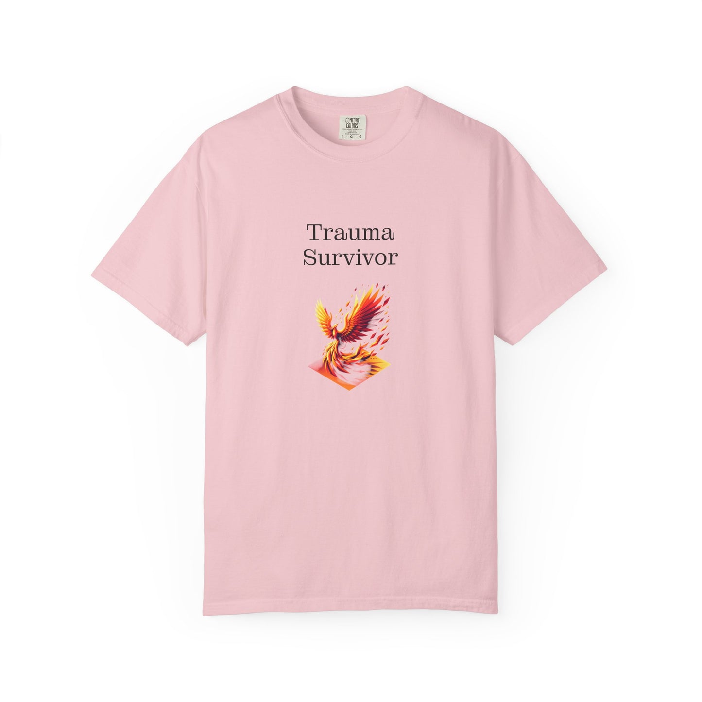 Trauma Survivor Unisex Garment-Dyed T-shirt - Inspirational Motivational Tee