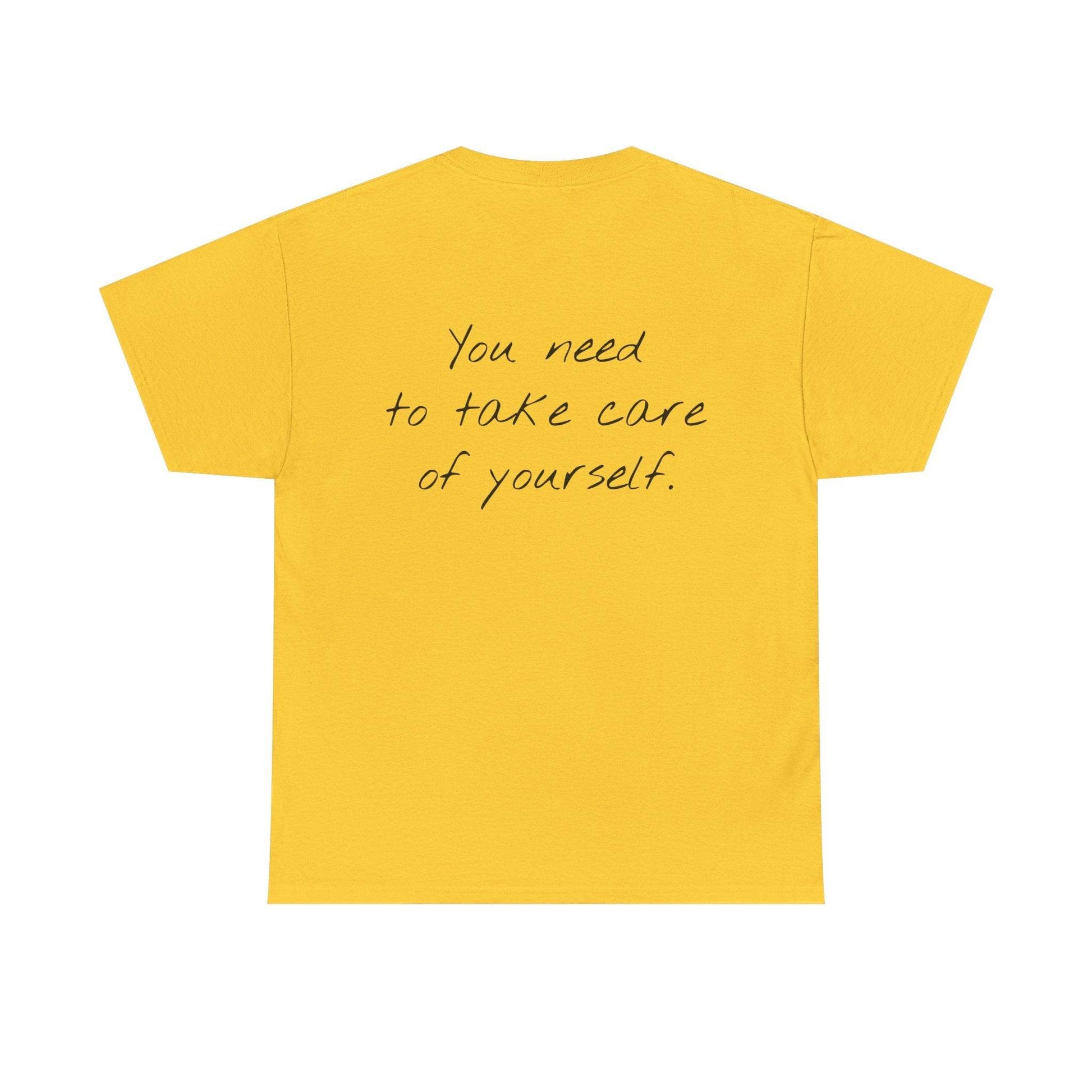 Take Care - Unisex Heavy Cotton Tee - Creative Apparel - The Dreamer's Bookshop.
