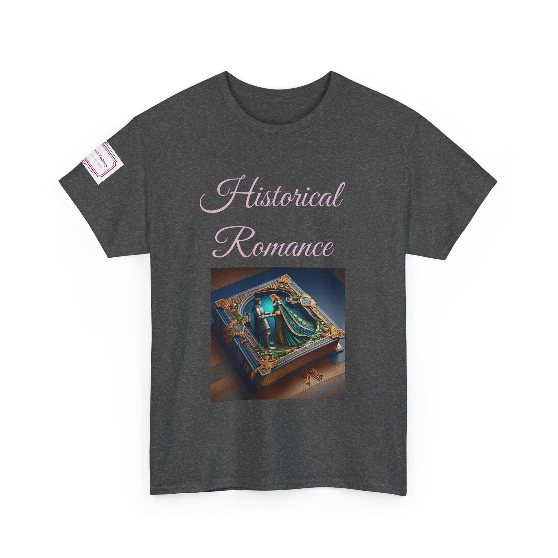 Fiction - Graphic Unisex Heavy Cotton Tee - Historical Romance - The Dreamer's Bookshop.
