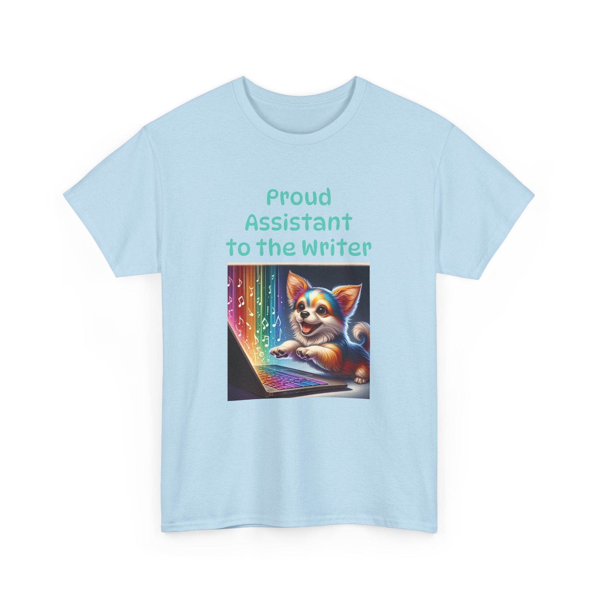 Assistant Writer - A Unisex Heavy Cotton Tee - Perfect Gift for Book Lovers - The Dreamer's Bookshop.