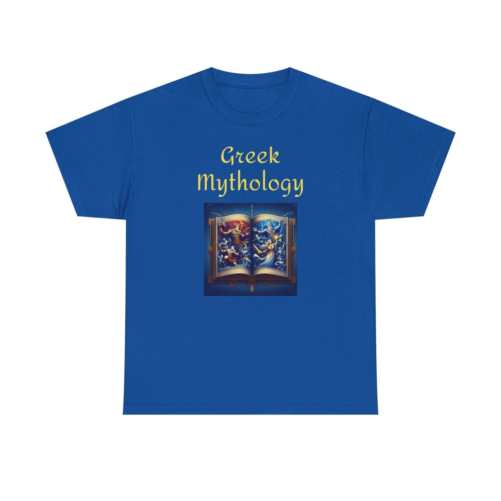 History - Graphic Tee - Unisex Heavy Cotton T-Shirt - Greek Mythology - The Dreamer's Bookshop.