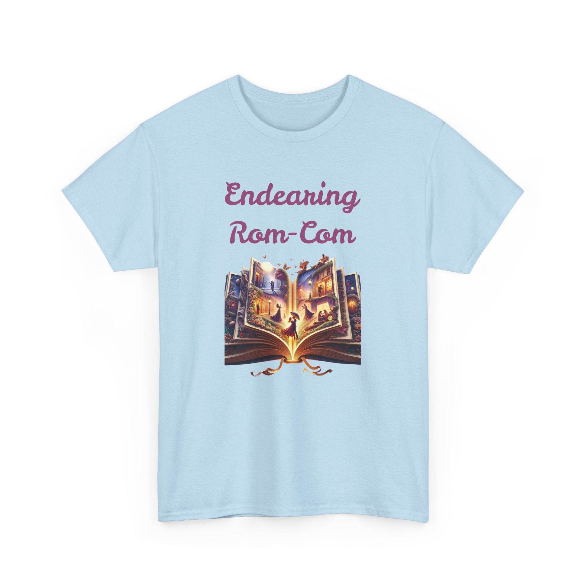Endearing - Graphic Tee - Unisex Heavy Cotton T-Shirt Rom-Com Books - The Dreamer's Bookshop.