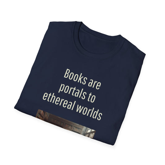 Unisex -Inspired T-Shirt - "Portals" - Inspirational - The Dreamer's Bookshop.