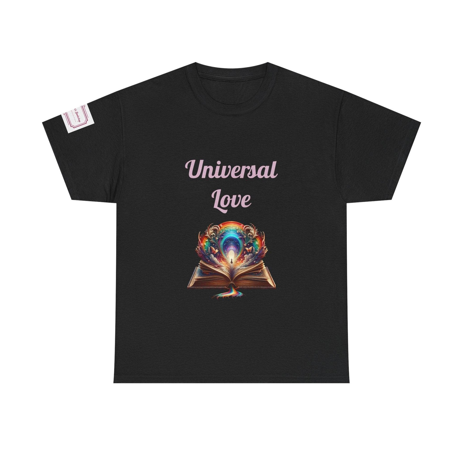 Universal Love - Unisex Heavy Cotton Tee - Queer Romance Books - The Dreamer's Bookshop.