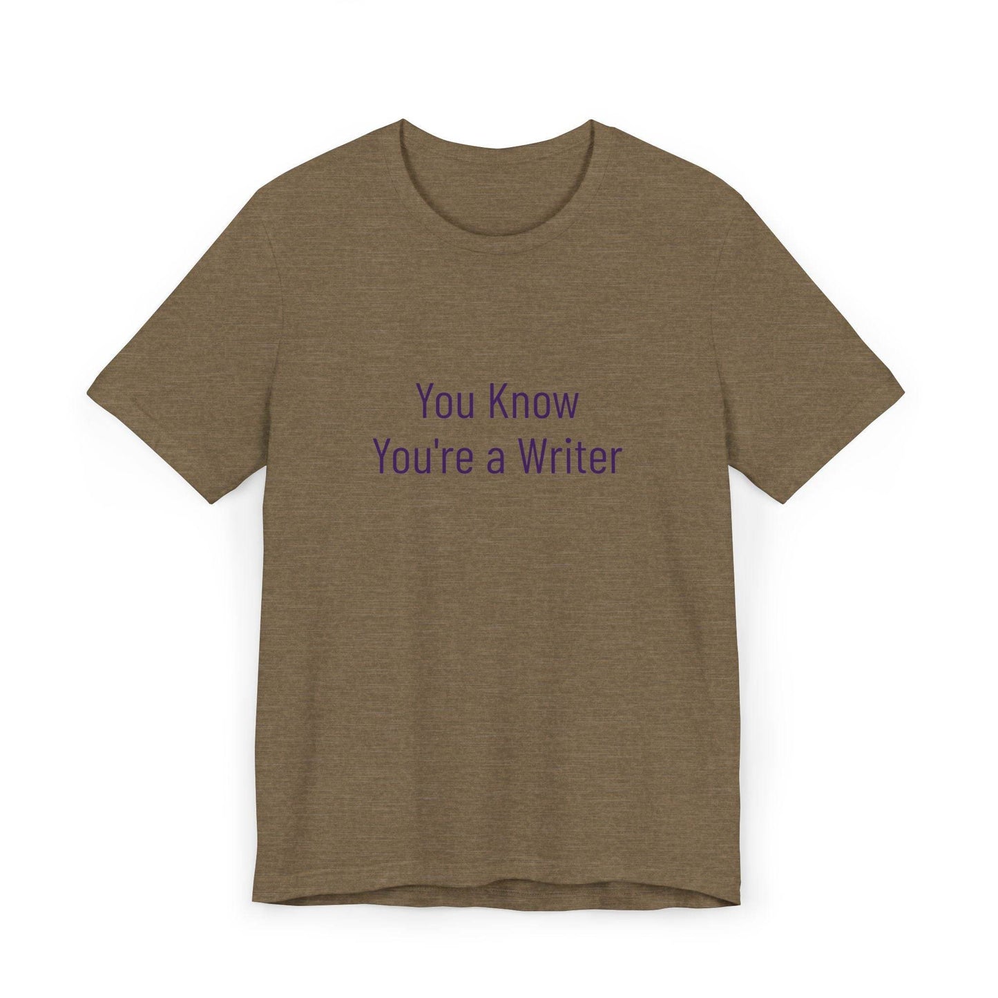 Unisex Jersey T-Shirt - 'You Know' Philosophical - The Dreamer's Bookshop.
