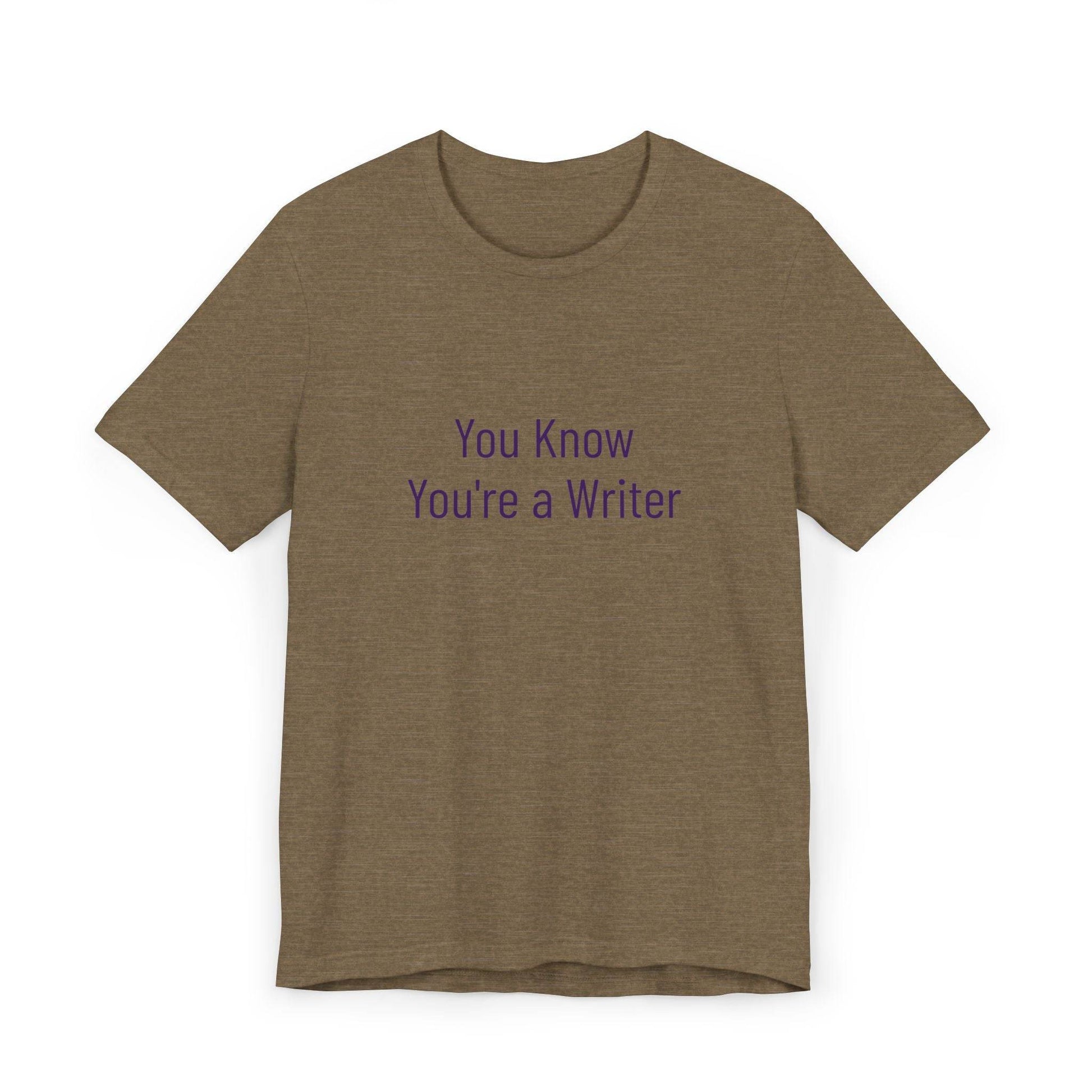Unisex Jersey T-Shirt - 'You Know' Philosophical - The Dreamer's Bookshop.