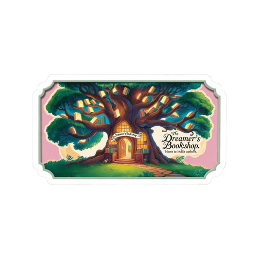 Home to Indie Authors Kiss-Cut Stickers | Book Lover Gift | Literary Decor - The Dreamer's Bookshop.