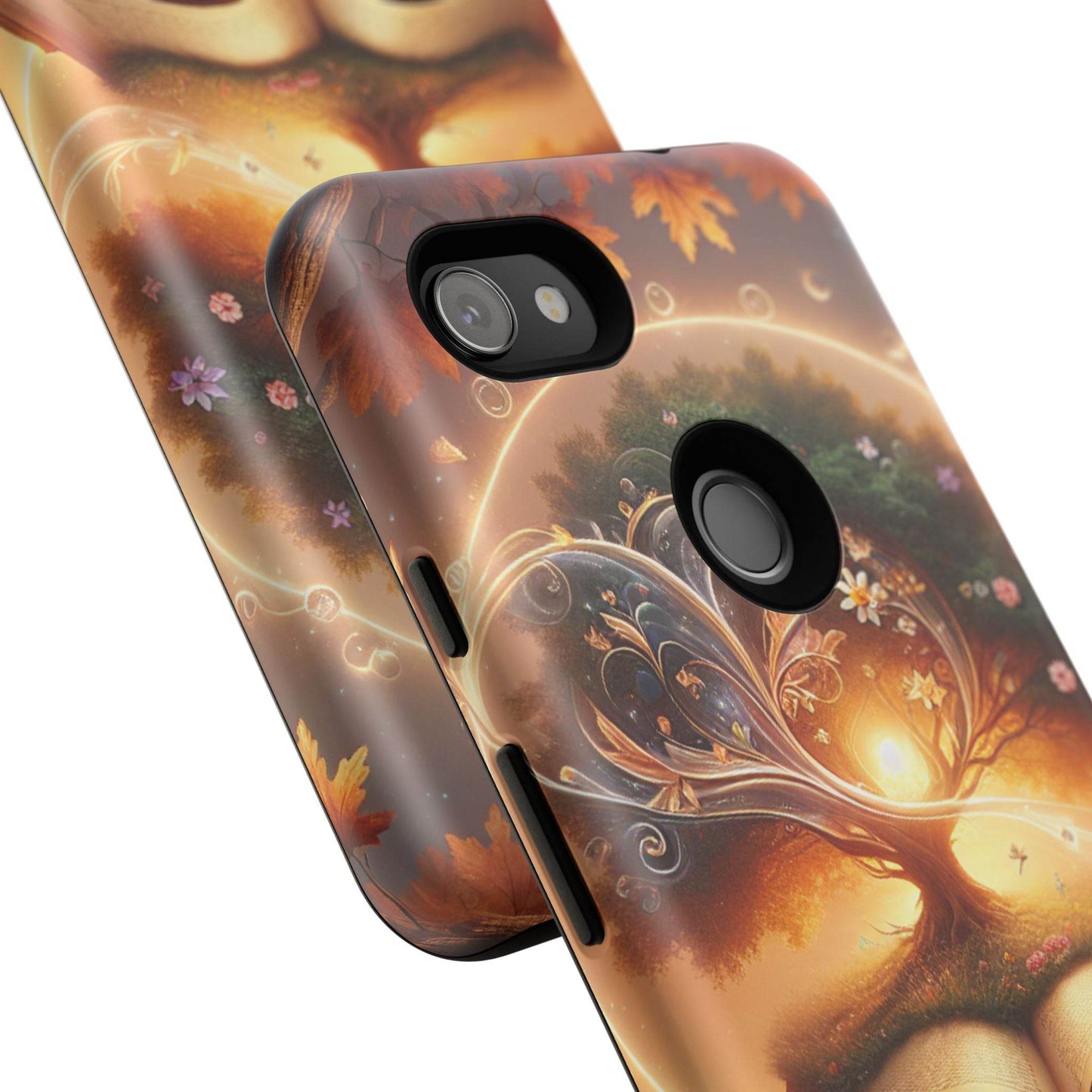 Google & Samsung - Artistic Phone Case with BookishTree Design - Tough Cases - The Dreamer's Bookshop.