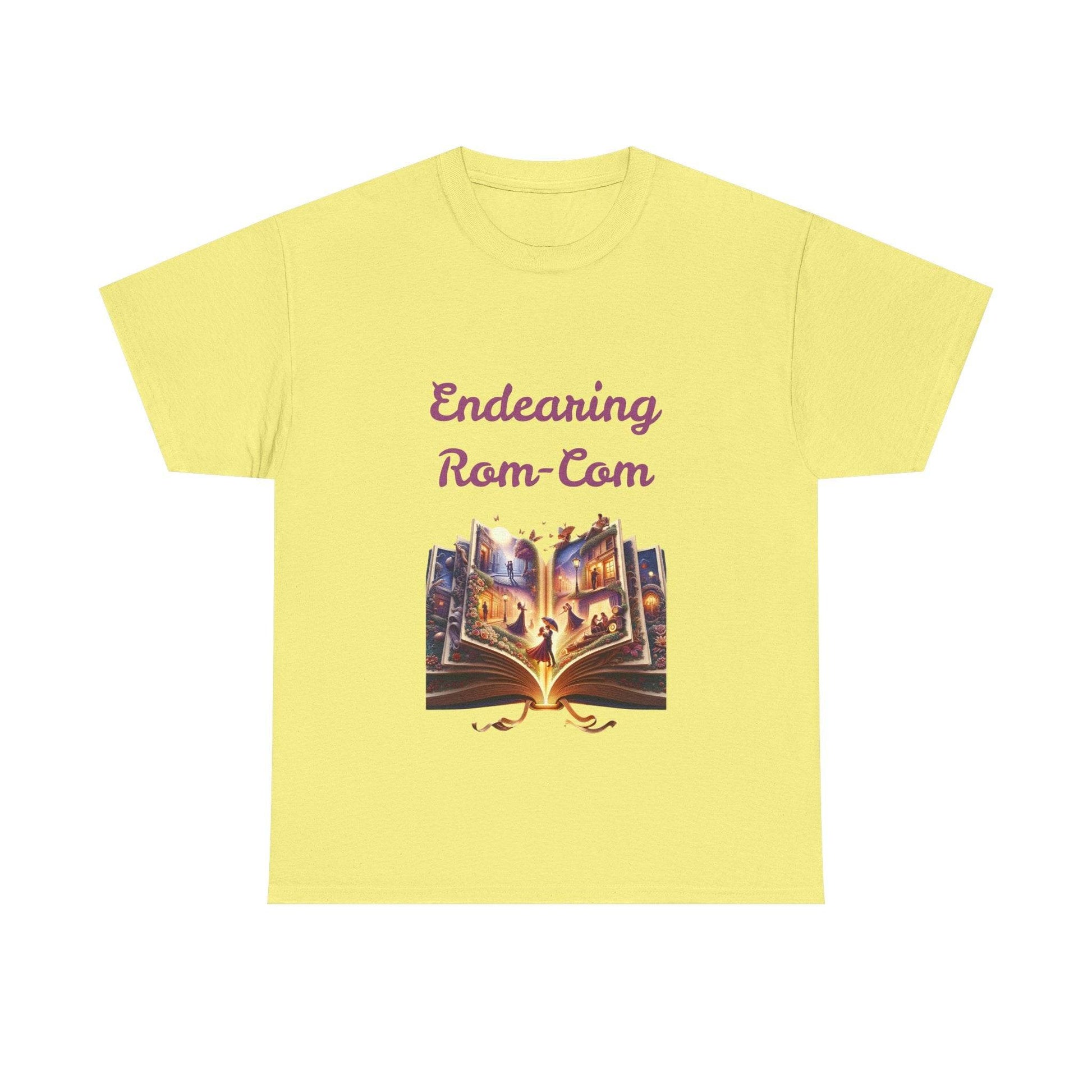 Endearing - Unisex Heavy Cotton Tee - Rom-Com Books - The Dreamer's Bookshop.