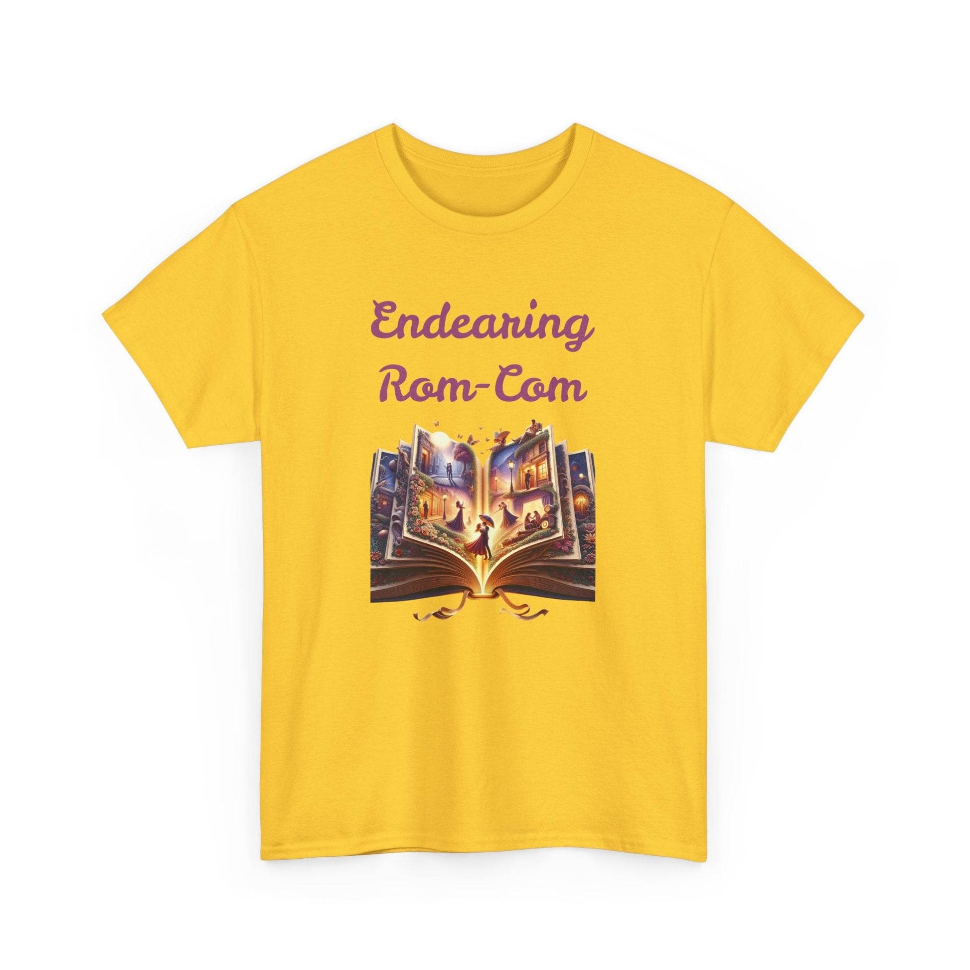 Endearing - Graphic Tee - Unisex Heavy Cotton T-Shirt Rom-Com Books - The Dreamer's Bookshop.
