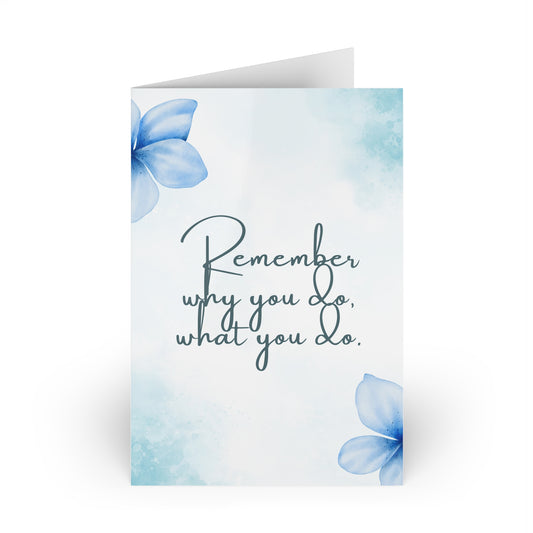 The Dreamer's Bookshop - Positive Affirmations "Remember Why" Card - The Dreamer's Bookshop.
