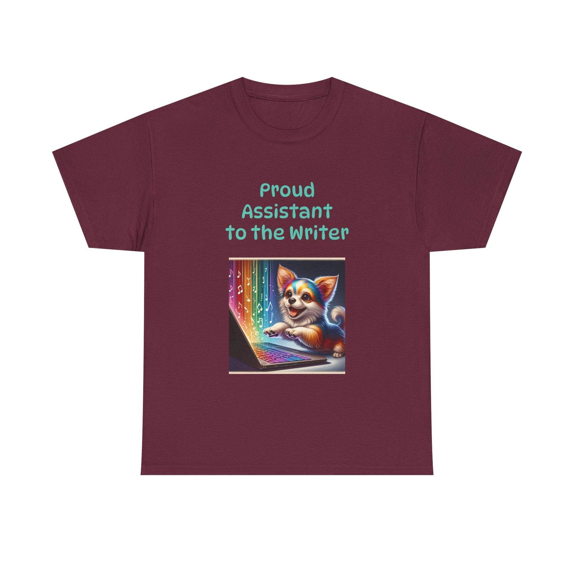 Assitant Writer - A Unisex Heavy Cotton Tee - Perfect for Book Lovers - The Dreamer's Bookshop.
