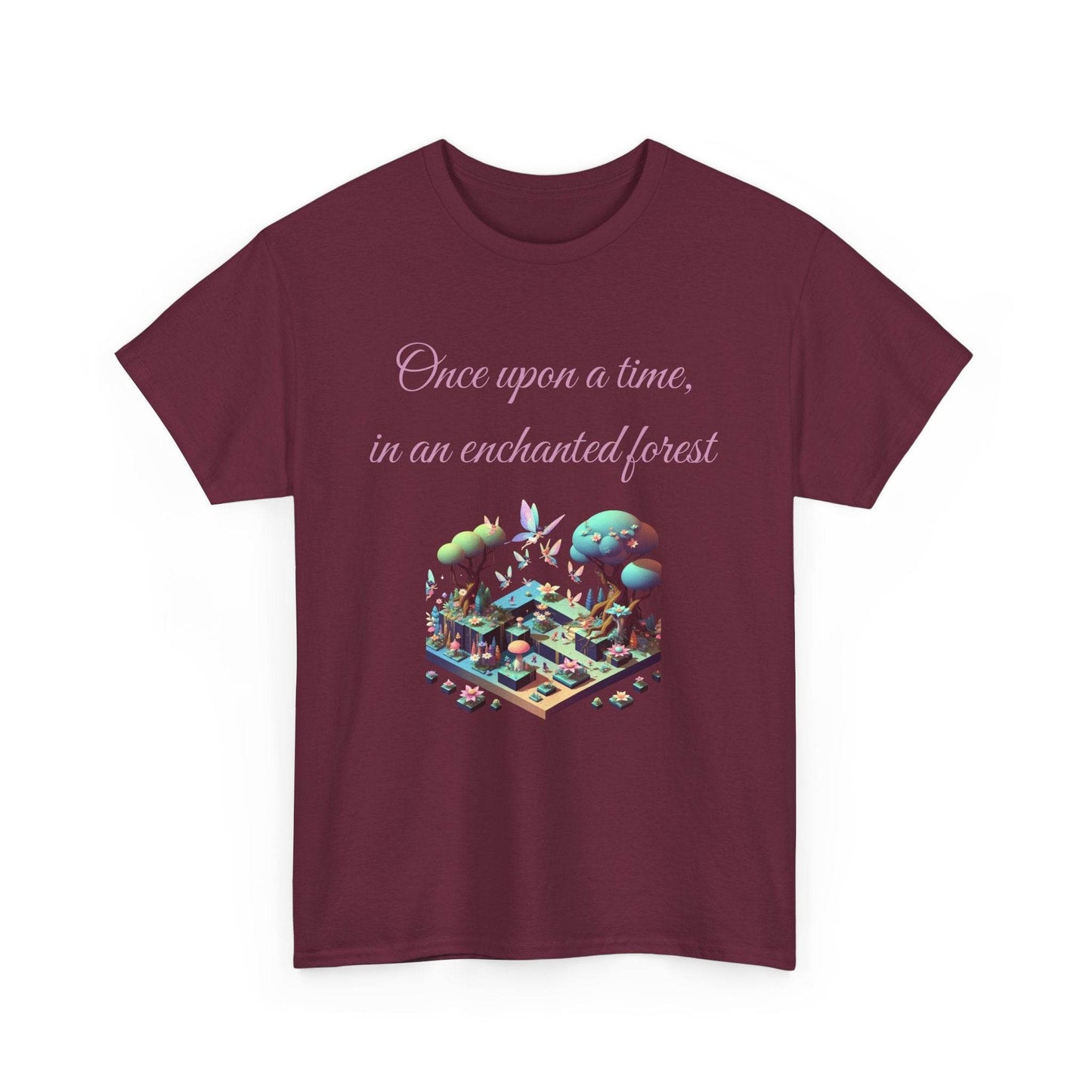 Enchanted Forest - A Unisex Heavy Cotton Tee - Perfect Gift for Book Lovers - The Dreamer's Bookshop.
