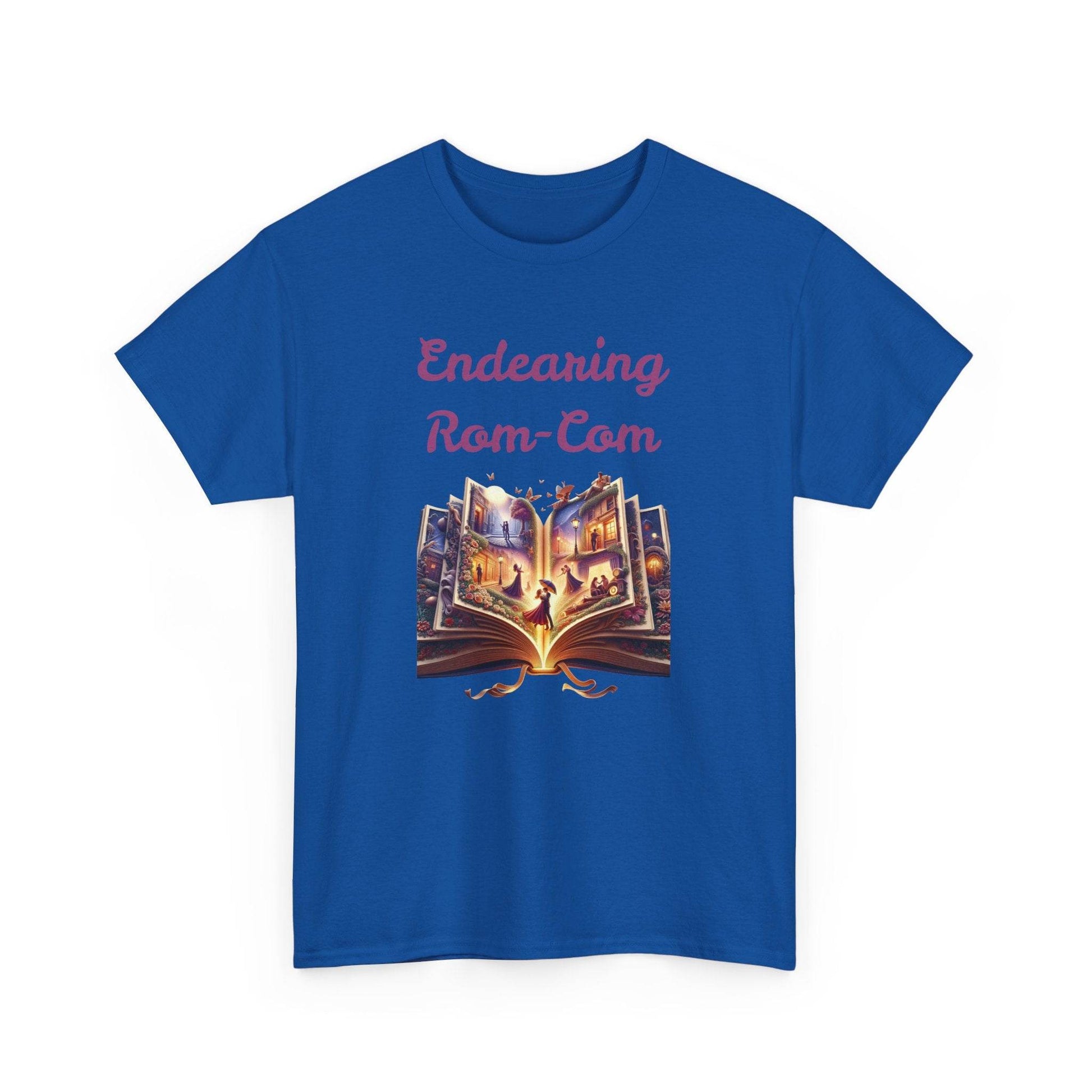 Endearing - Graphic Tee - Unisex Heavy Cotton T-Shirt Rom-Com Books - The Dreamer's Bookshop.