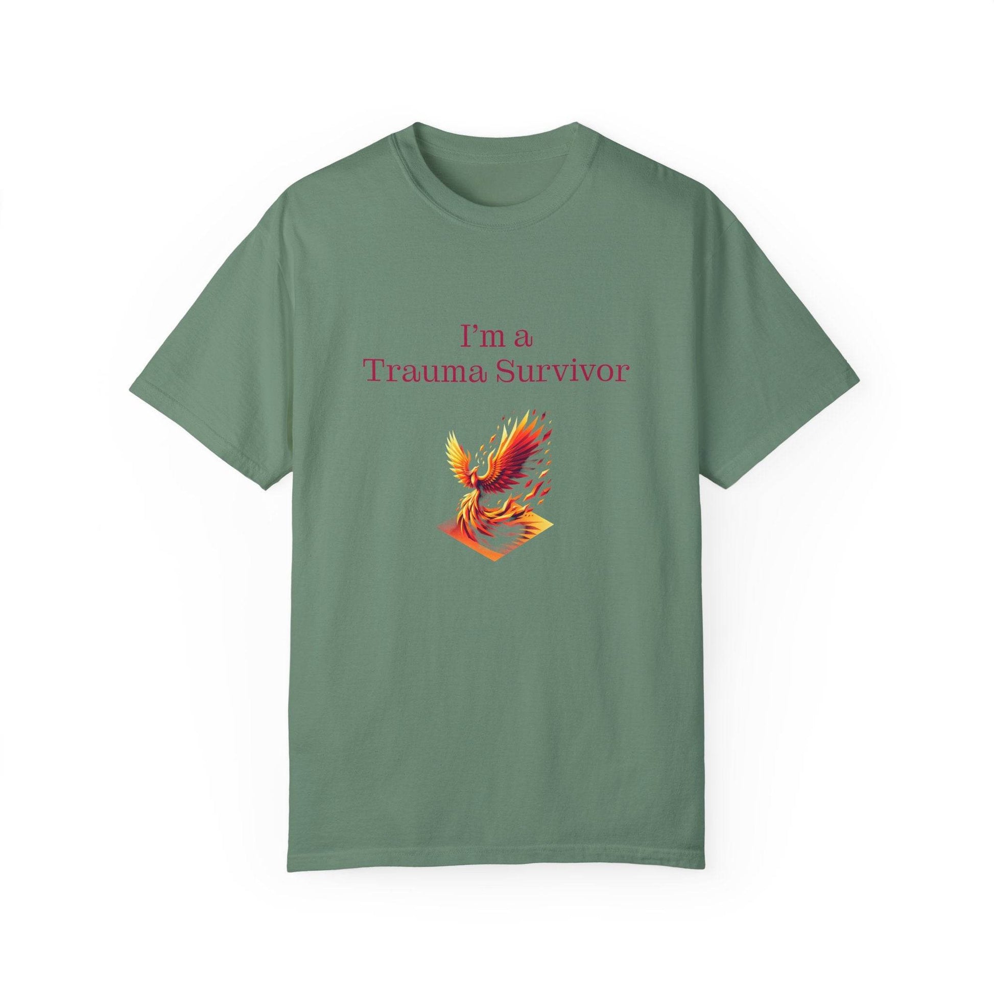 Trauma Survivor Unisex T-Shirt - Empowering Tee for Healthcare Awareness - The Dreamer's Bookshop.