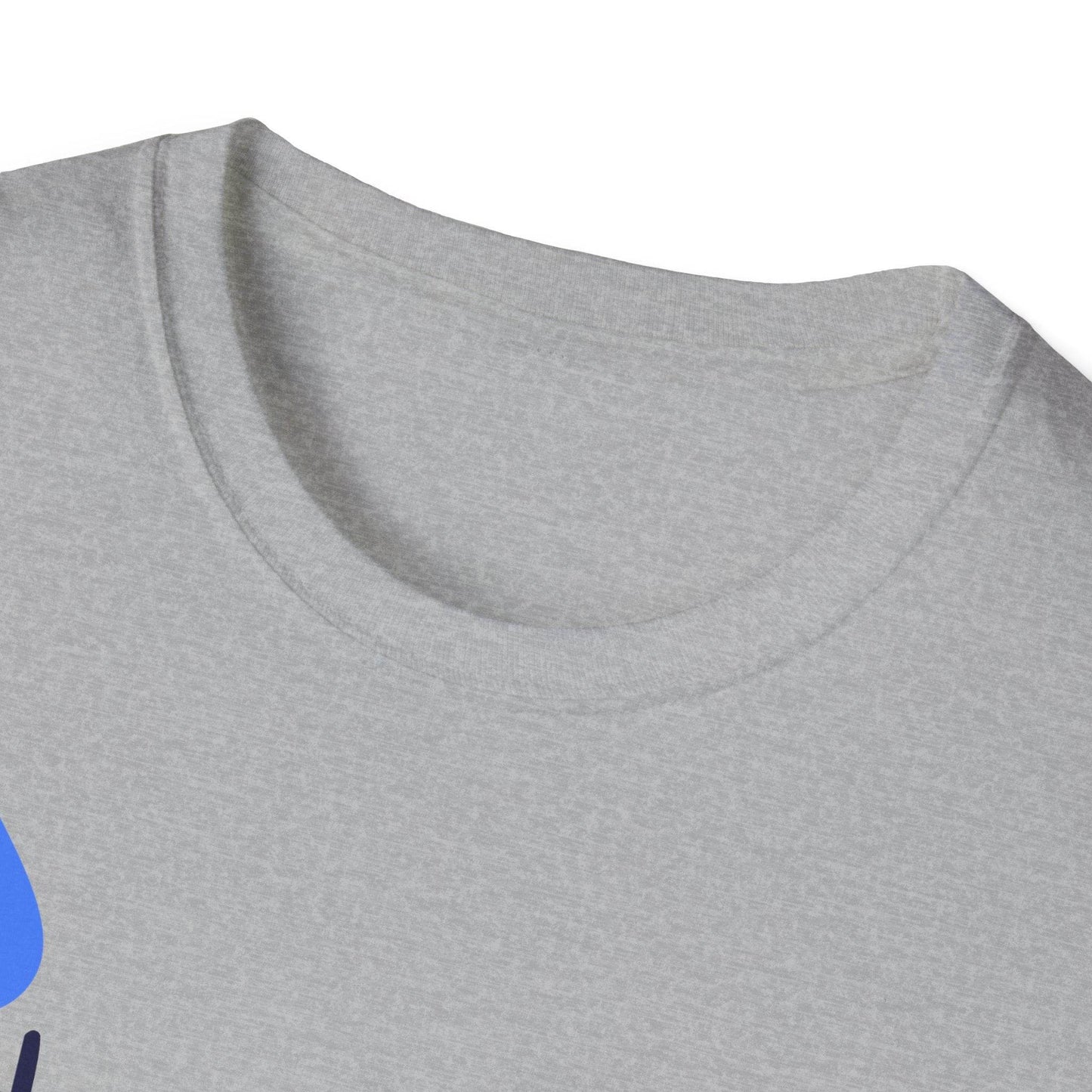 Inspirational Unisex Softstyle T-Shirt - 'Umbrella' Motivational Design - The Dreamer's Bookshop.