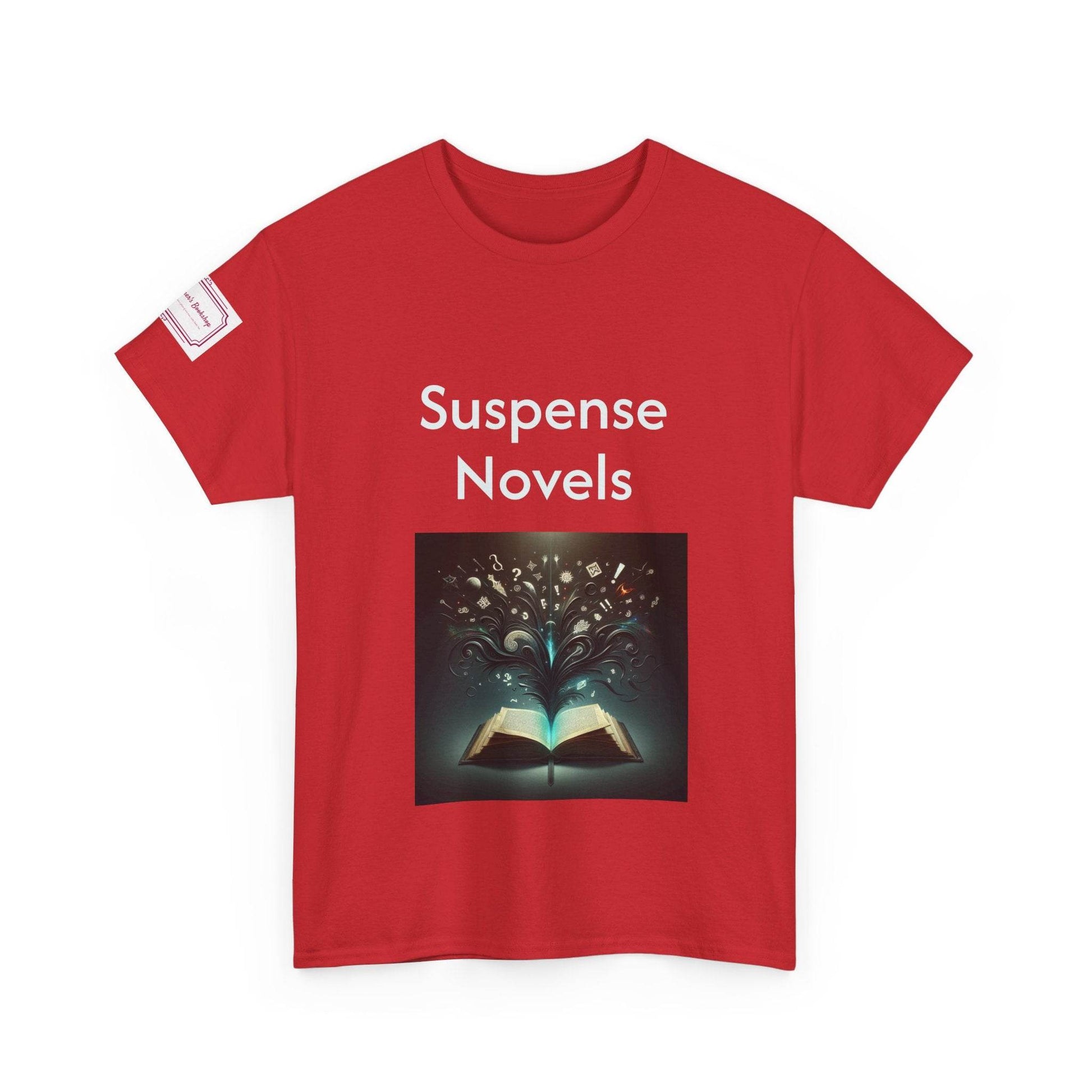 Fiction - Graphic Unisex Heavy Cotton Tee - Suspense Novels - The Dreamer's Bookshop.