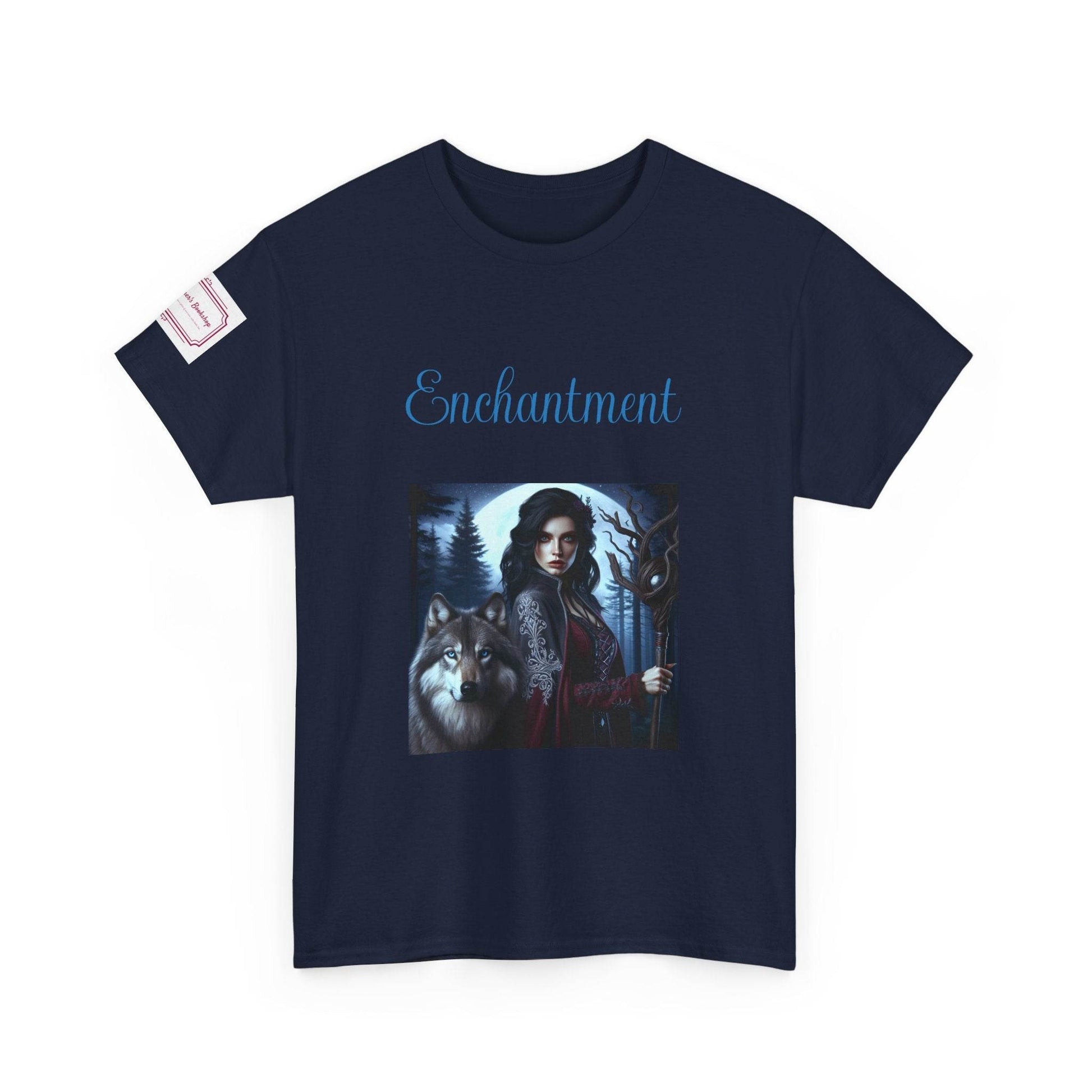 Enchanting Forest Unisex Heavy Cotton Tee - Perfect for Mystical Occasions - The Dreamer's Bookshop.
