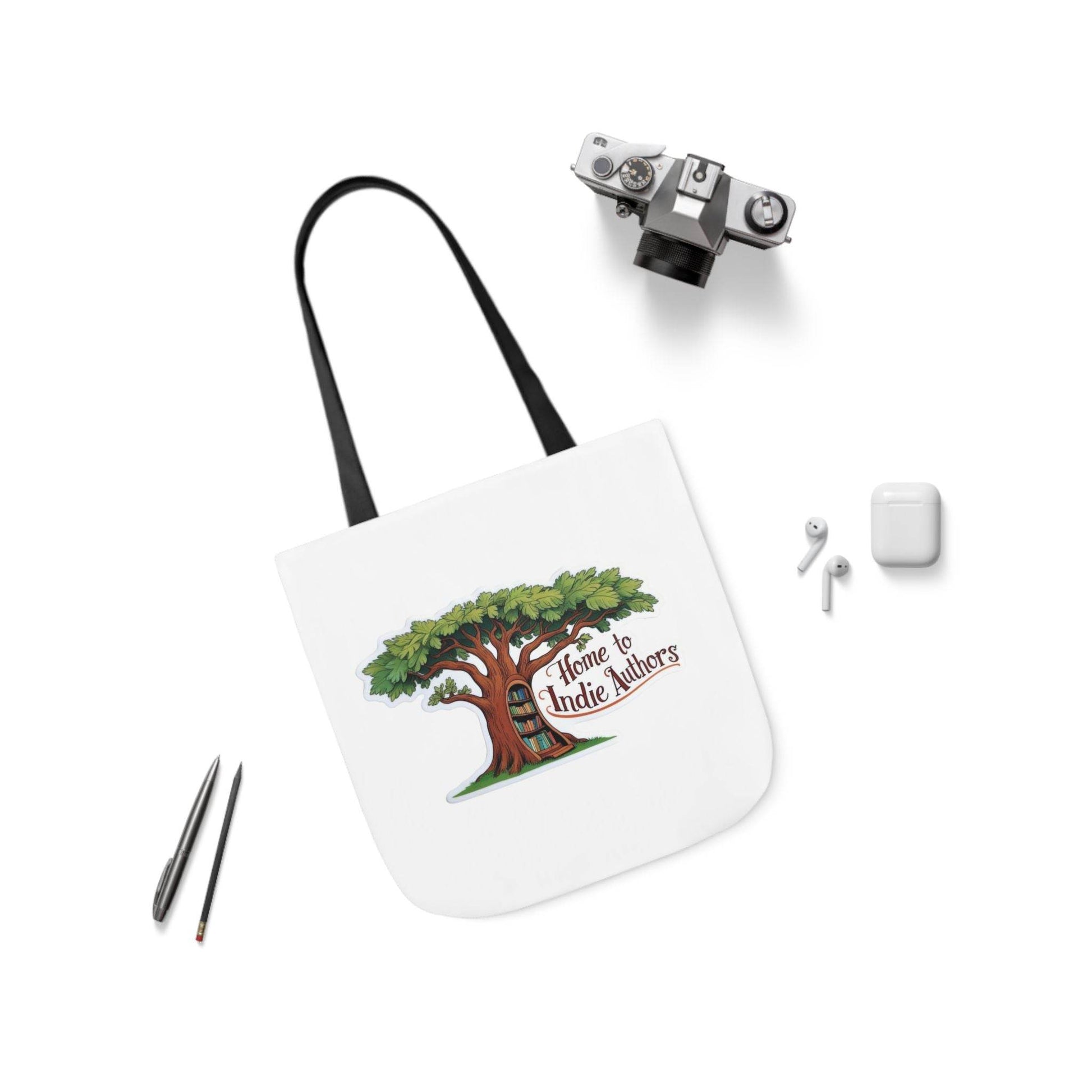 Literary Canvas Tote Bag - Perfect for Book Lovers & Indie Authors - The Dreamer's Bookshop.