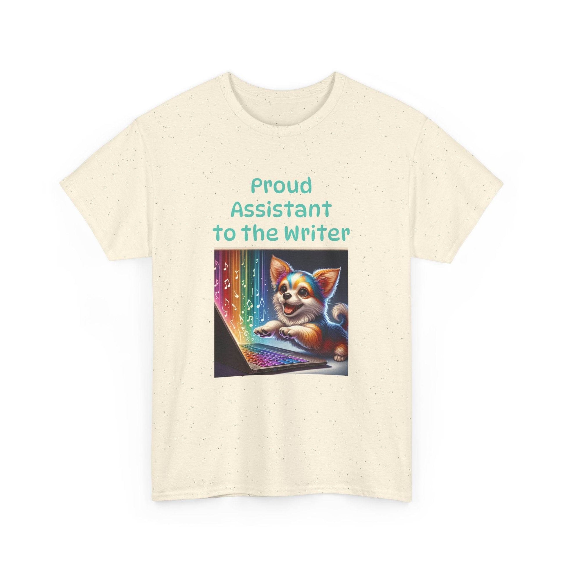 Assistant Writer - A Unisex Heavy Cotton Tee - Perfect Gift for Book Lovers - The Dreamer's Bookshop.