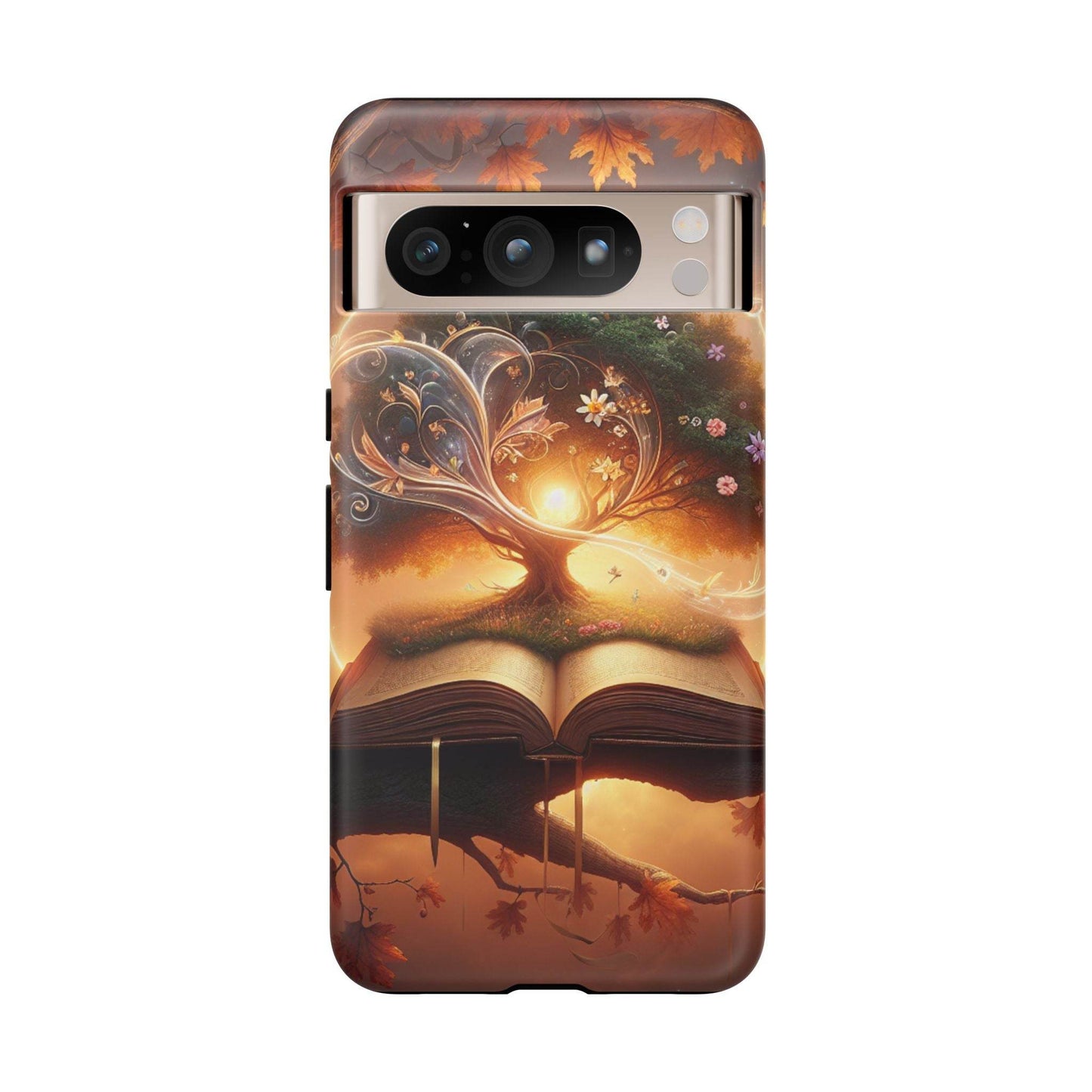 Google & Samsung - Artistic Phone Case with BookishTree Design - Tough Cases - The Dreamer's Bookshop.