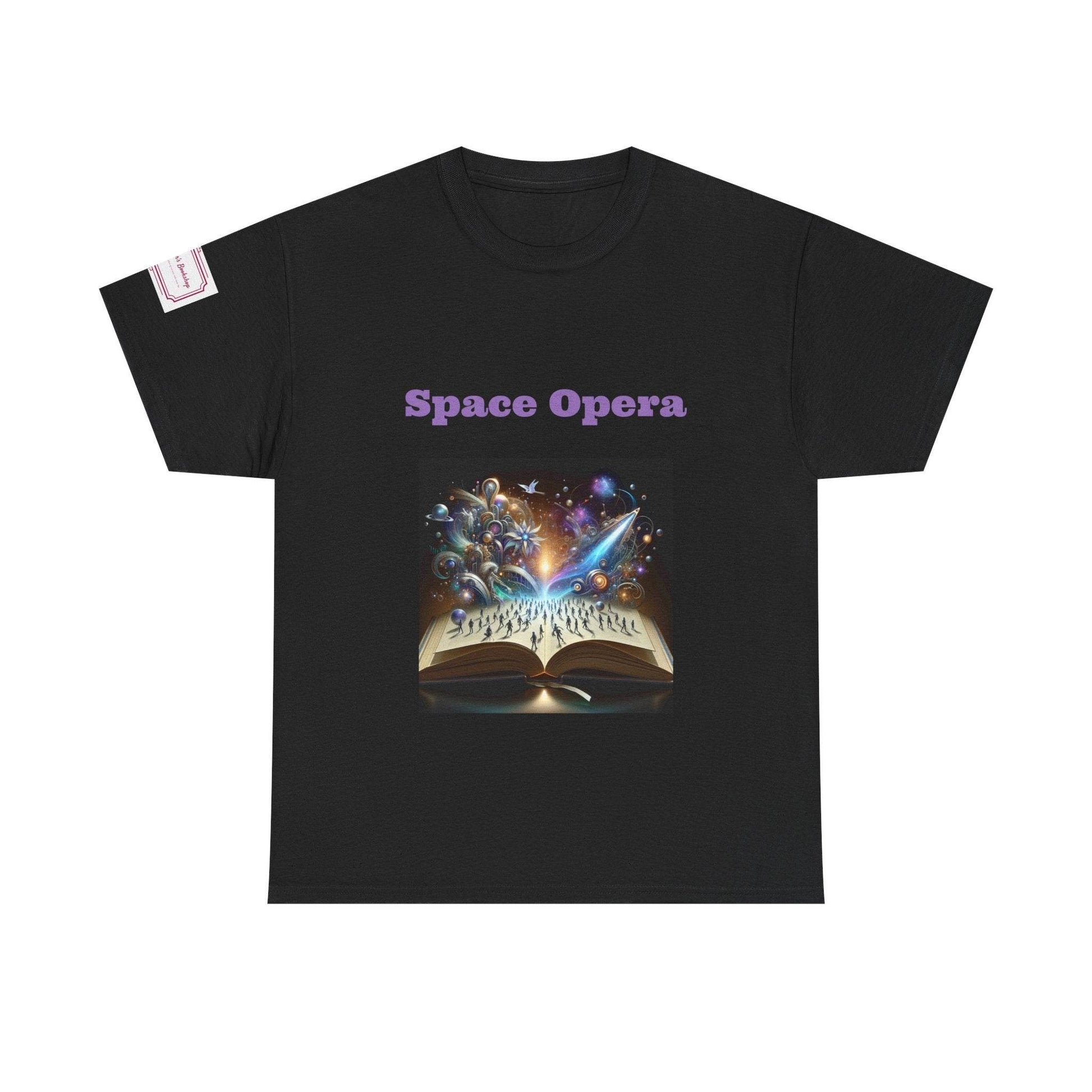 Space Opera - Graphic Unisex Heavy Cotton Tee - Sci-Fi Books - The Dreamer's Bookshop.