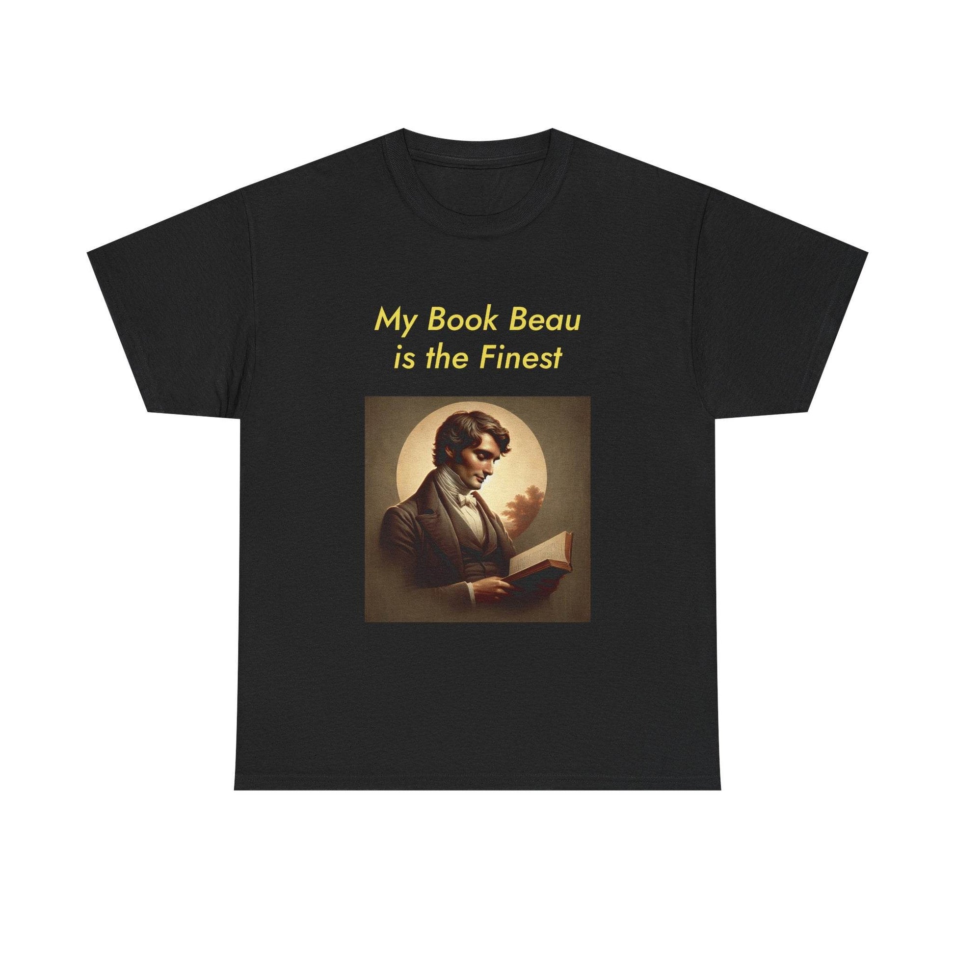 My Book Beau Unisex Heavy Cotton Tee - Perfect for Literature Lovers - The Dreamer's Bookshop.