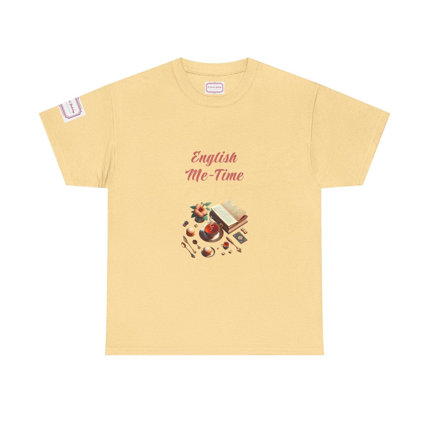 Me-Time - Unisex Heavy Cotton Tee - Perfect for Book Lovers - The Dreamer's Bookshop.