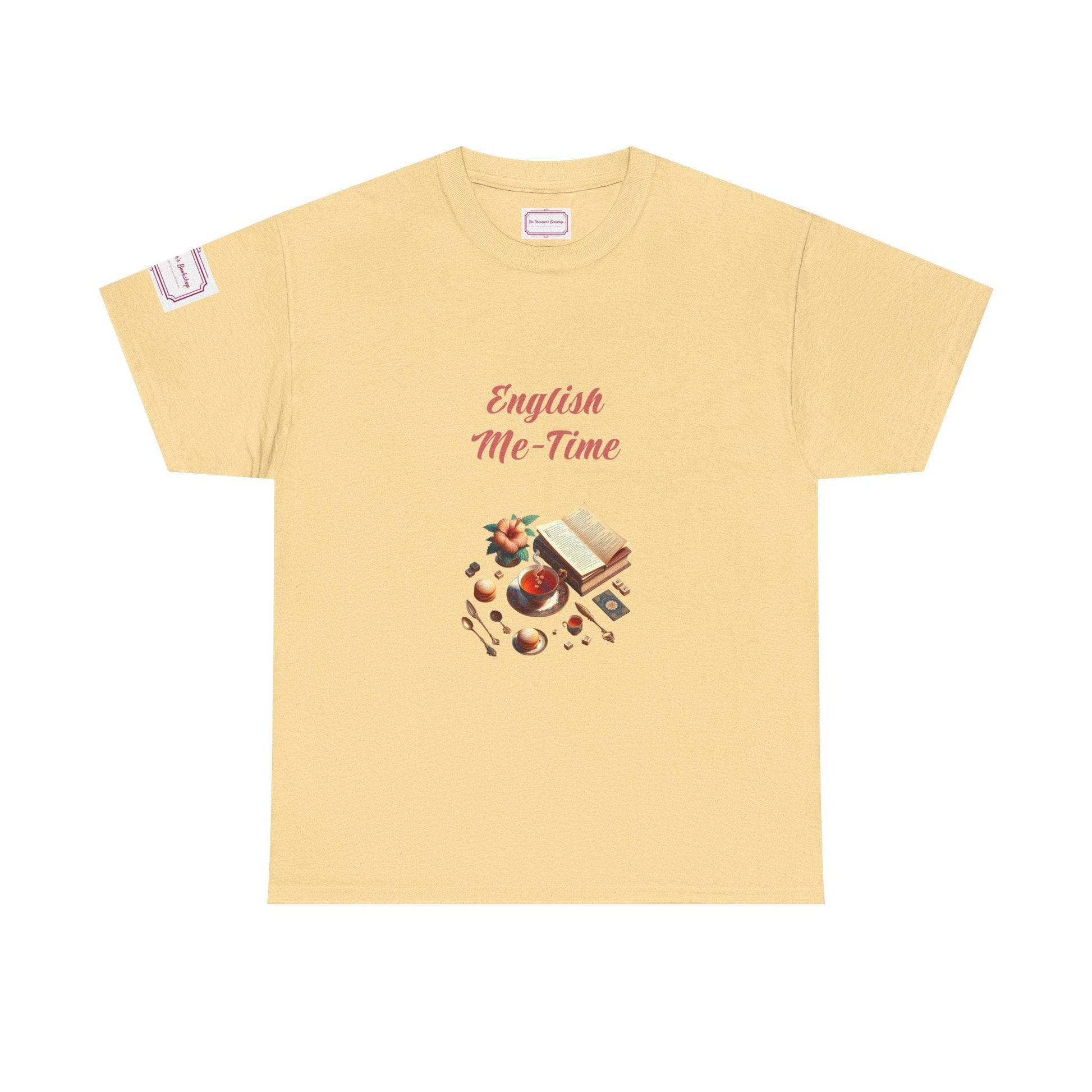 Me-Time - Unisex Heavy Cotton Tee - Perfect for Book Lovers - The Dreamer's Bookshop.
