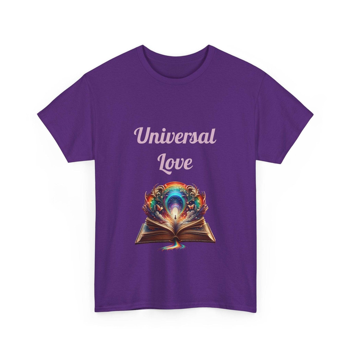 Universal Love - Unisex Heavy Cotton Tee - Queer Romance Books - The Dreamer's Bookshop.