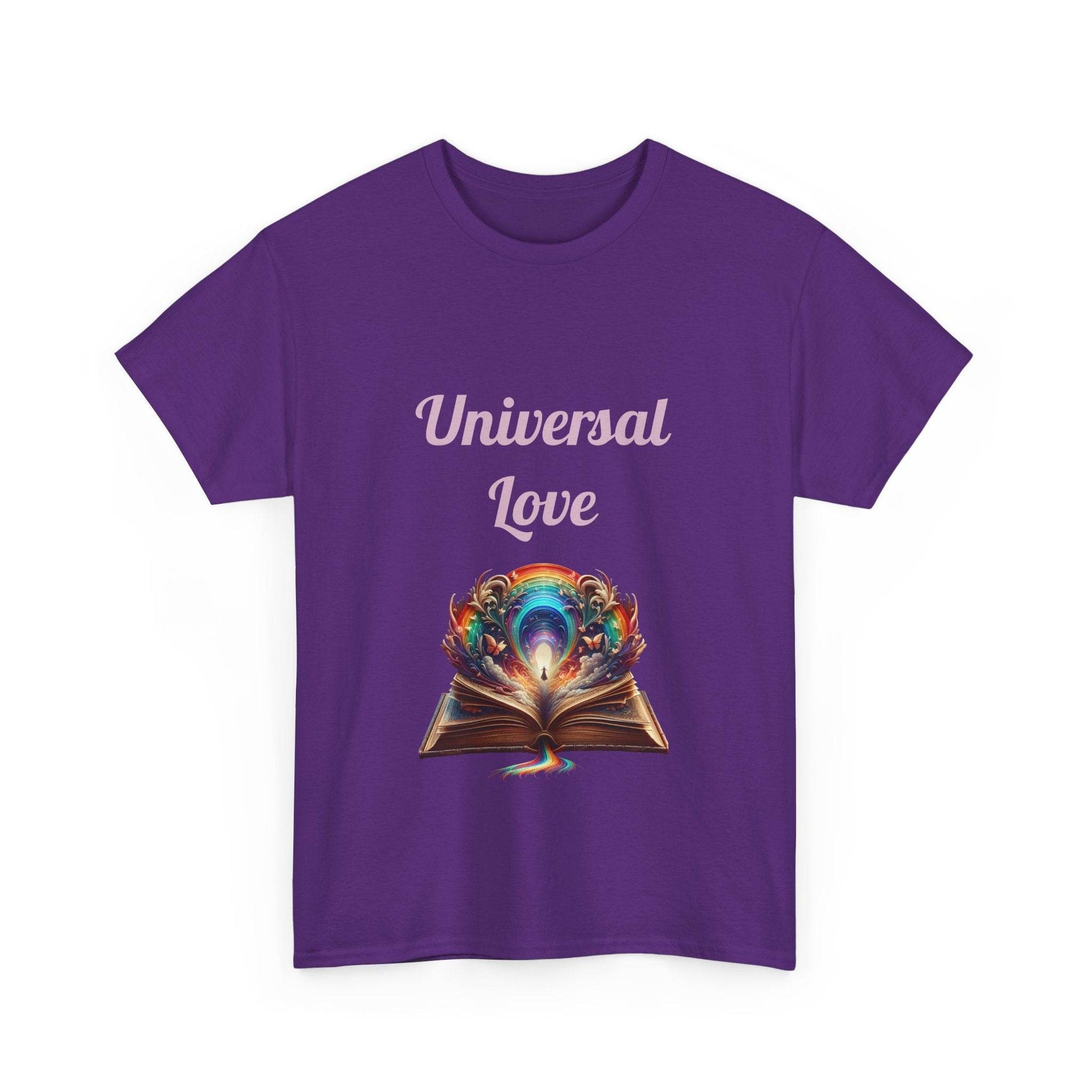 Universal Love - Unisex Heavy Cotton Tee - Queer Romance Books - The Dreamer's Bookshop.