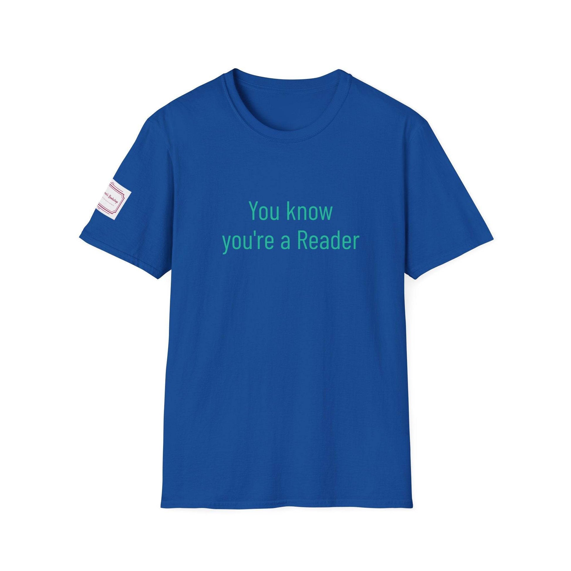 Inspirational Unisex Softstyle T-Shirt - 'You Know' Philosophical Design - The Dreamer's Bookshop.