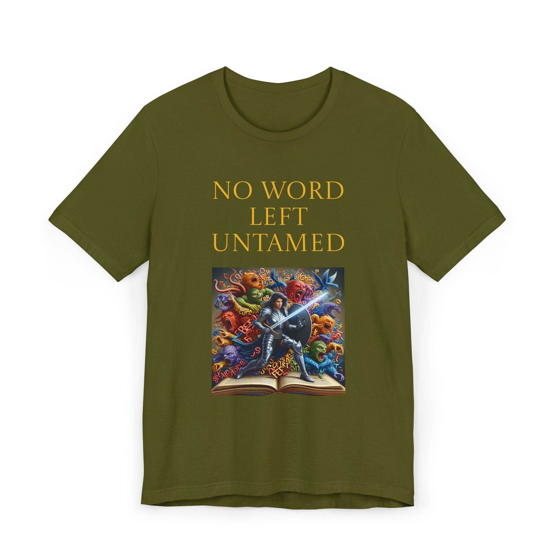 Unisex Jersey T-Shirt - No Word - The Dreamer's Bookshop.