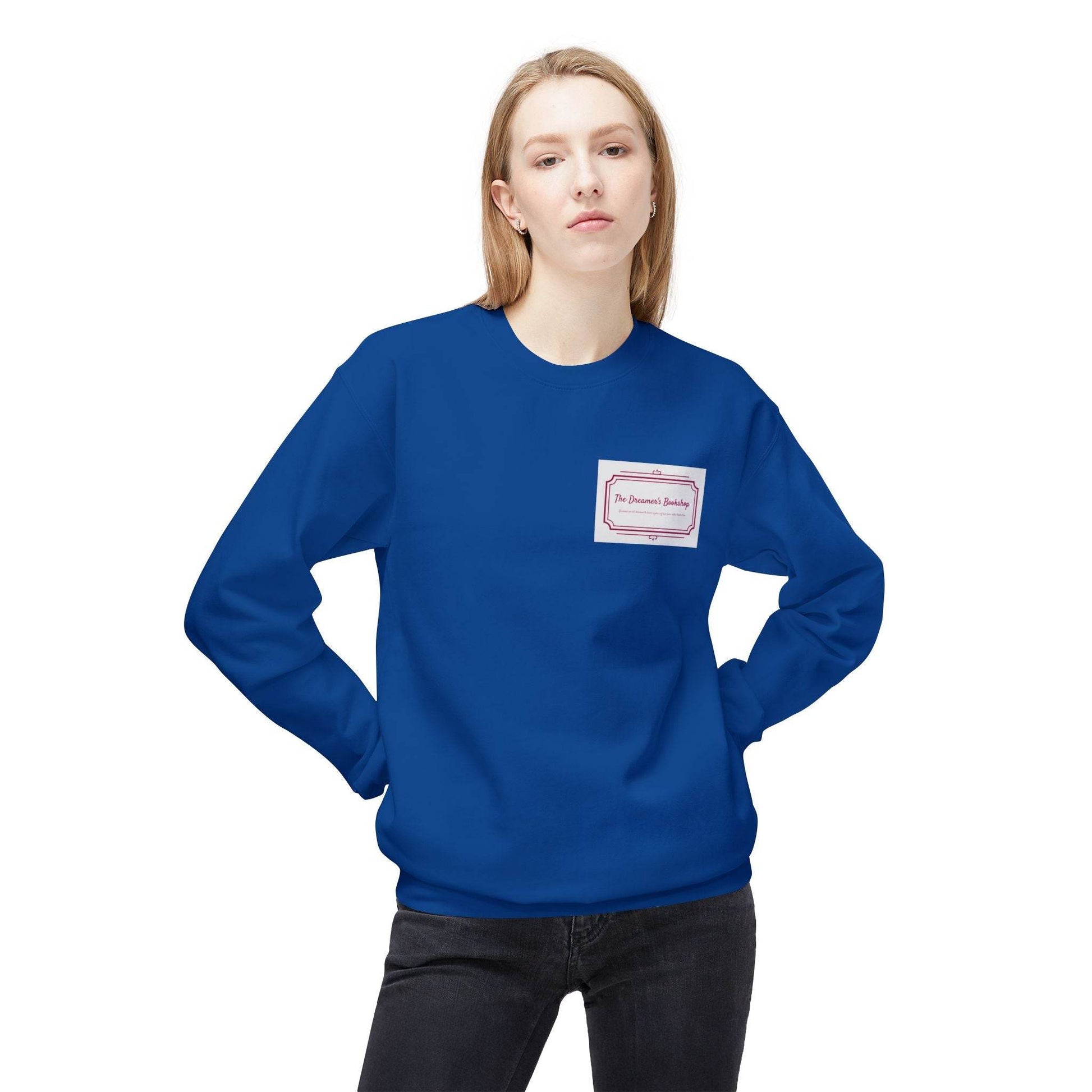 Personalized Birthday Fleece Crewneck Sweatshirt - Unisex Midweight - The Dreamer's Bookshop.