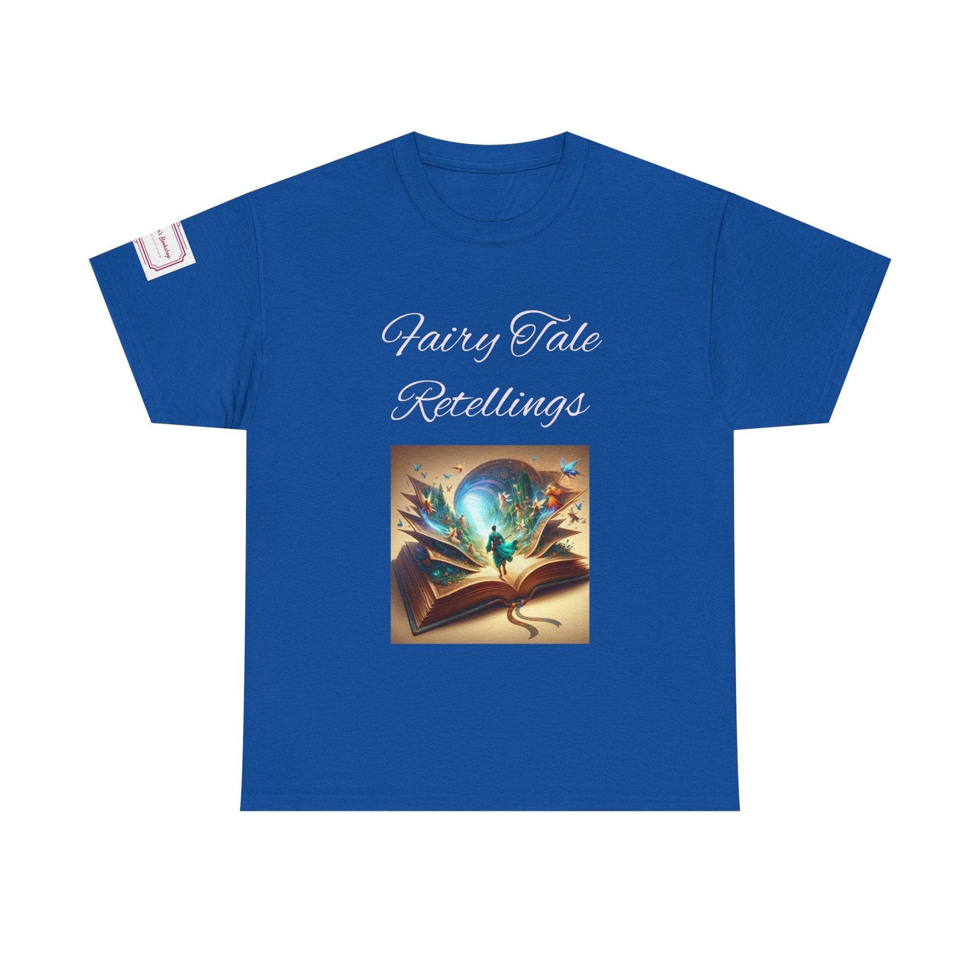 Fiction - Graphic Unisex Heavy Cotton Tee - Fairy Tale Retellings - The Dreamer's Bookshop.