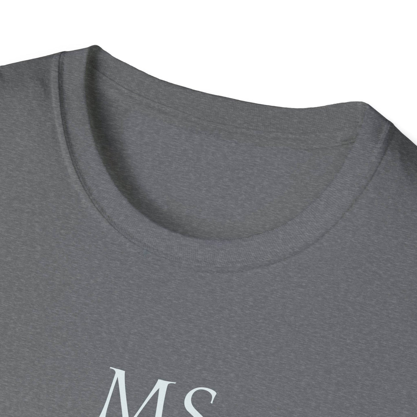 M.S. Warrior Unisex Softstyle T-Shirt - Empowering Battle for Women's Health - The Dreamer's Bookshop.