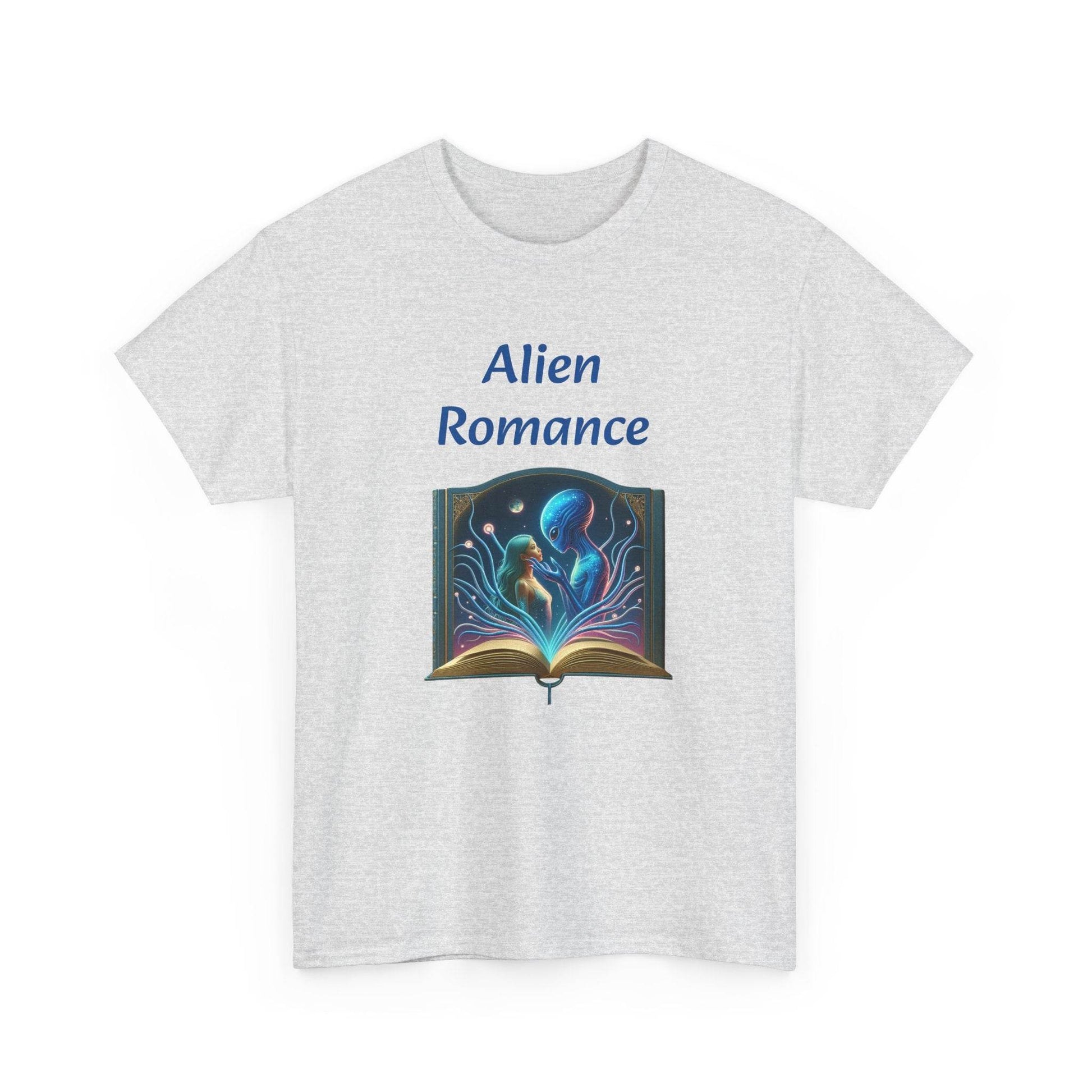 Sci-Fi - Graphic Tee - Unisex Heavy Cotton T-Shirt Alien Romance Books - The Dreamer's Bookshop.