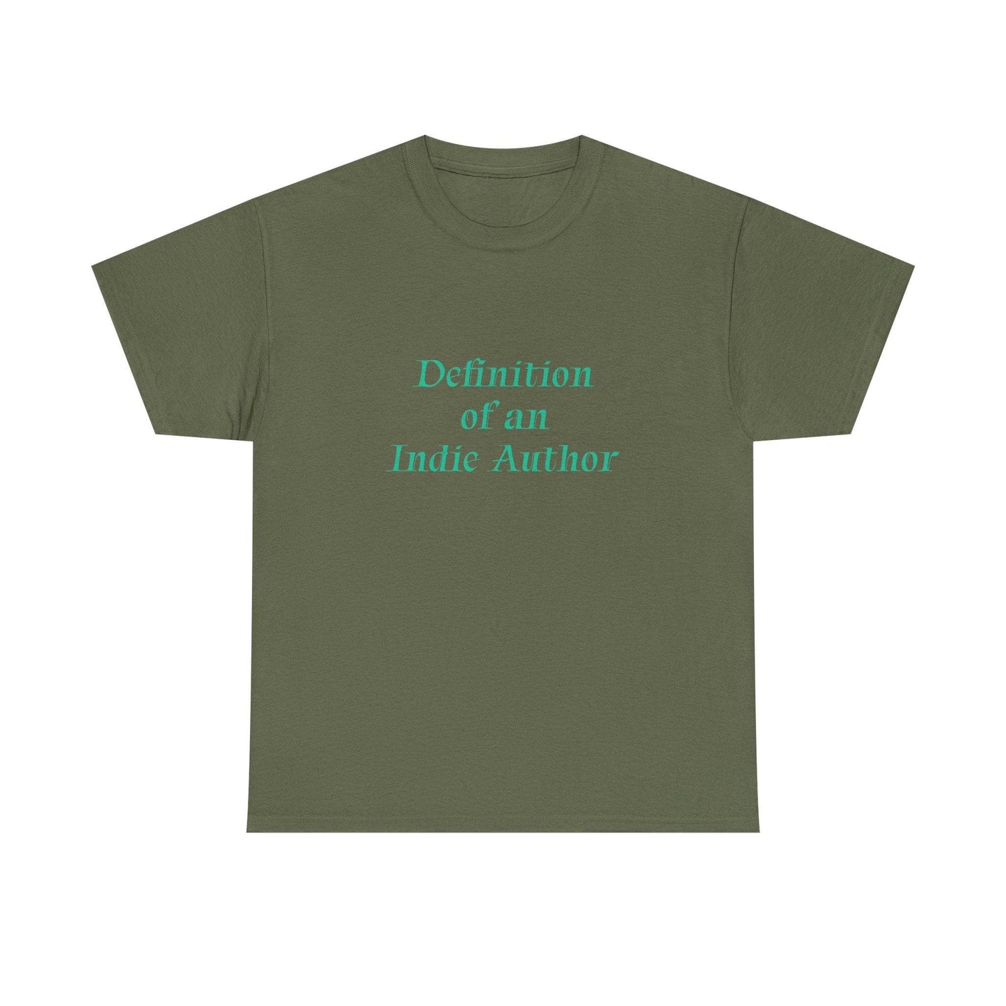Indie Author - Unisex Heavy Cotton Tee - Creative Apparel - The Dreamer's Bookshop.