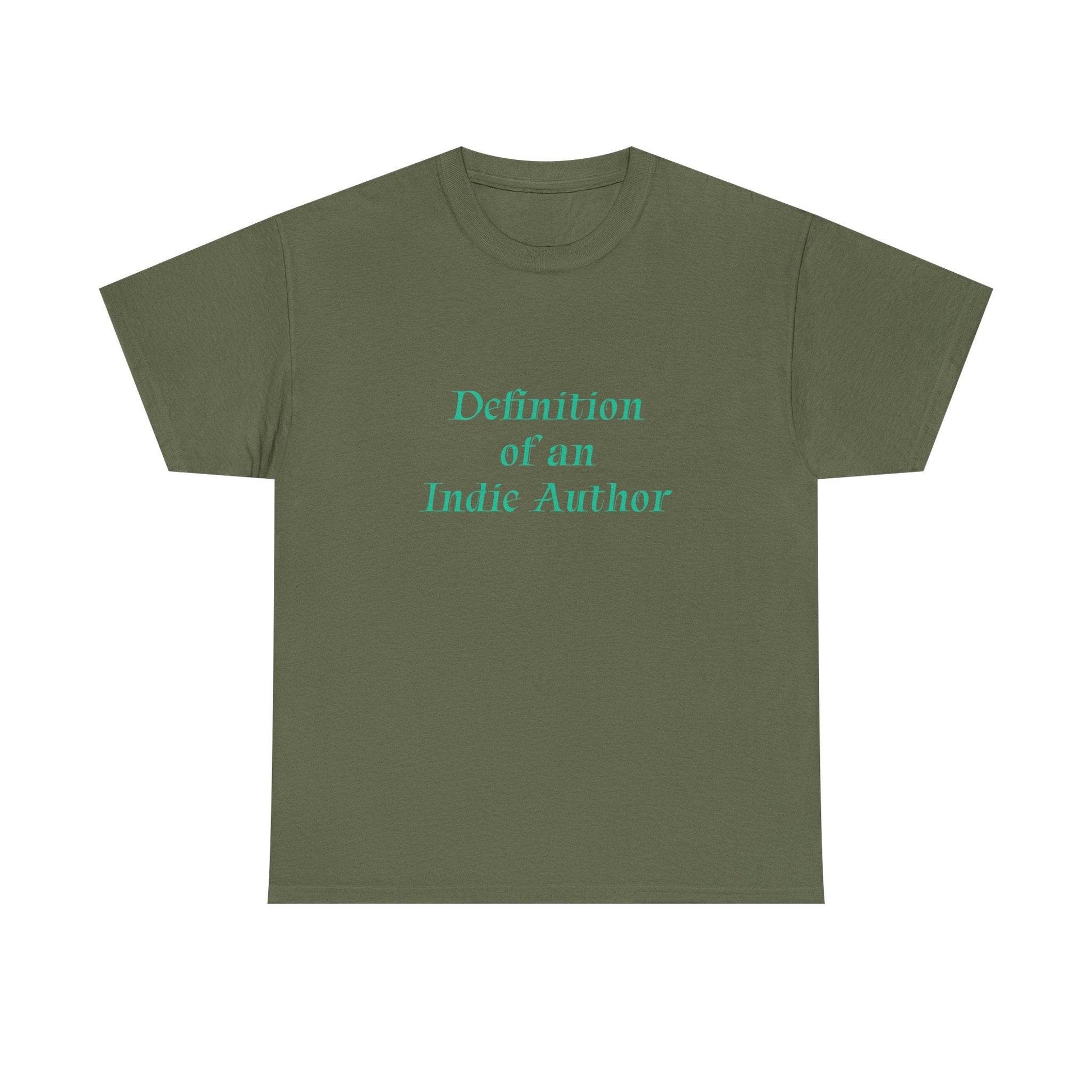 Indie Author - Unisex Heavy Cotton Tee - Creative Apparel - The Dreamer's Bookshop.