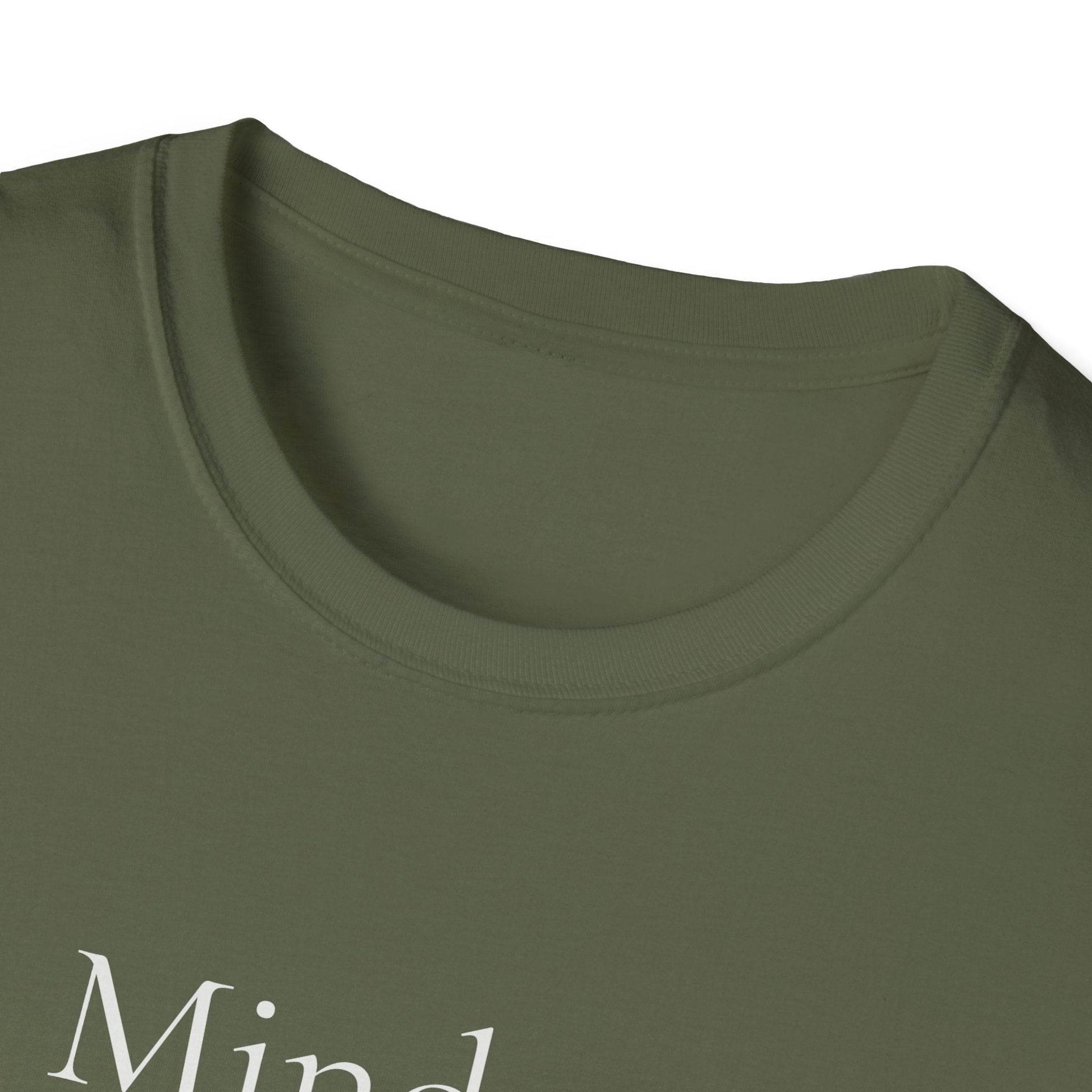 Unisex Softstyle T-Shirt - 'Mindset' & 'Books Take Me Places Far & Beyond' - The Dreamer's Bookshop.