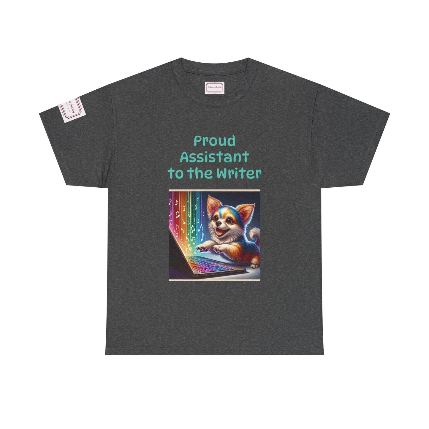 Writer Assistant - Unisex Heavy Cotton Tee - Perfect for Book Lovers - The Dreamer's Bookshop.